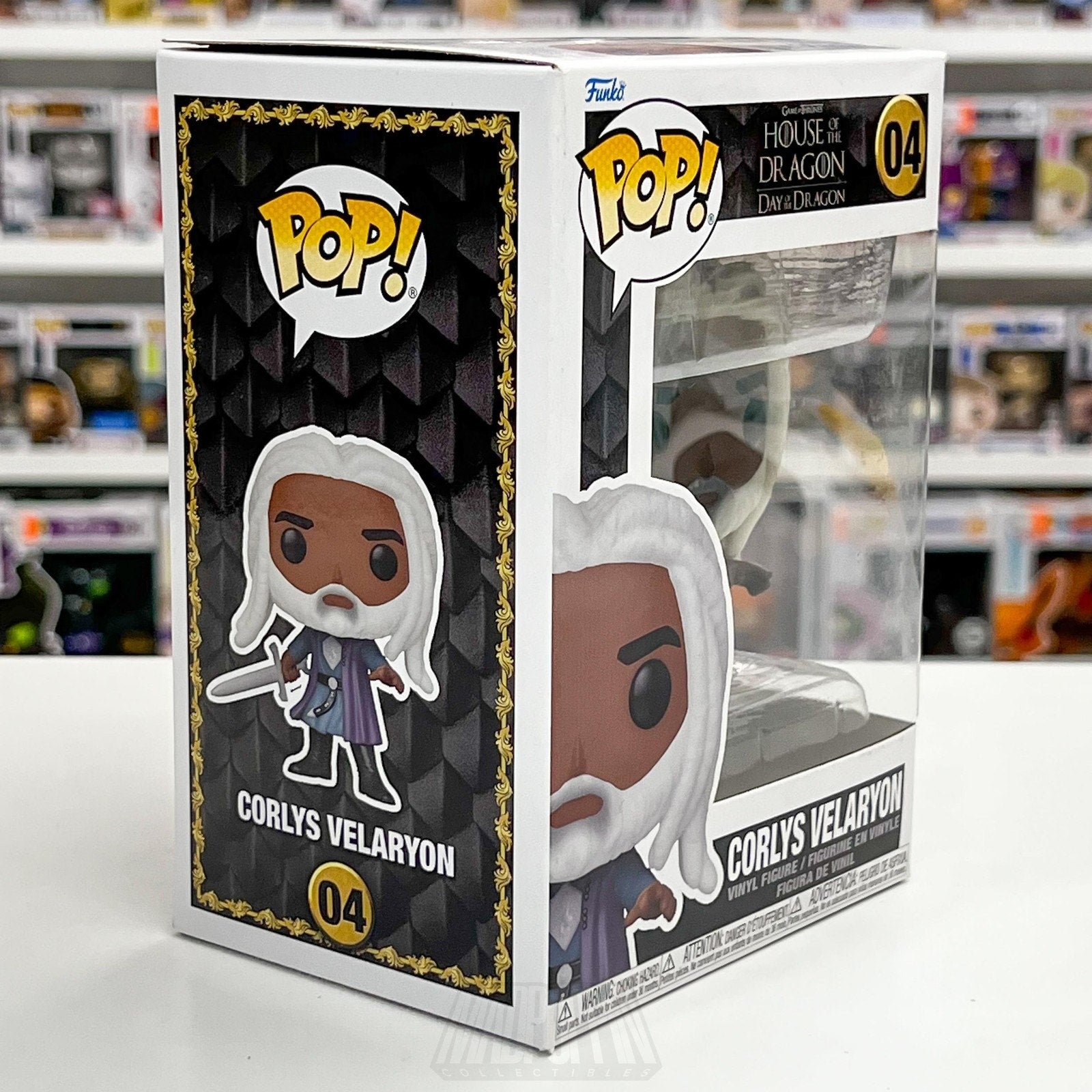 Funko Pop TV House of the Dragon Corlys Velaryon 04 Game of Thrones Vinyl Figure