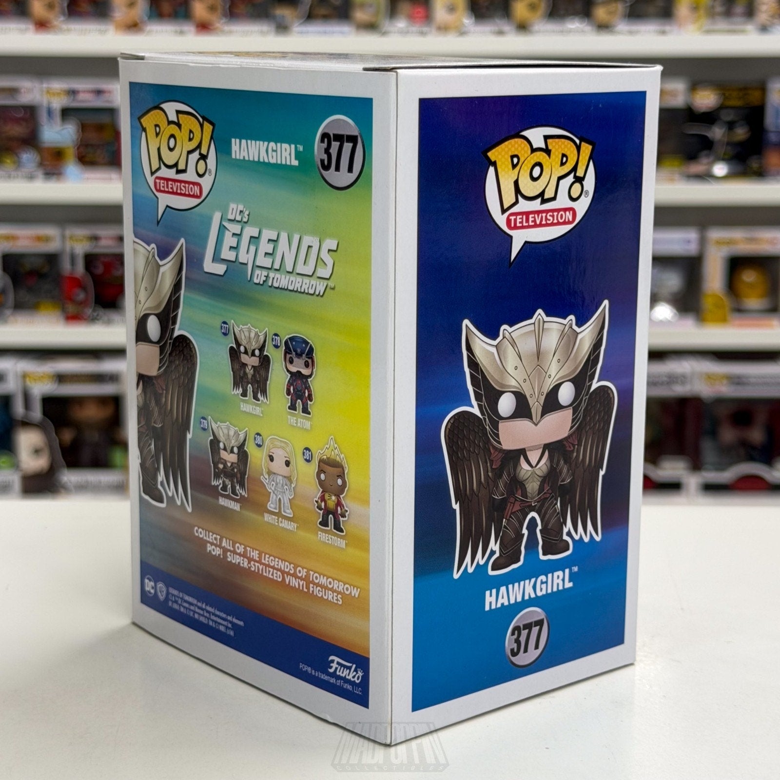Funko Pop TV DC Legends of Tomorrow Hawkgirl NYCC 377 Egyptian Priestess Figure