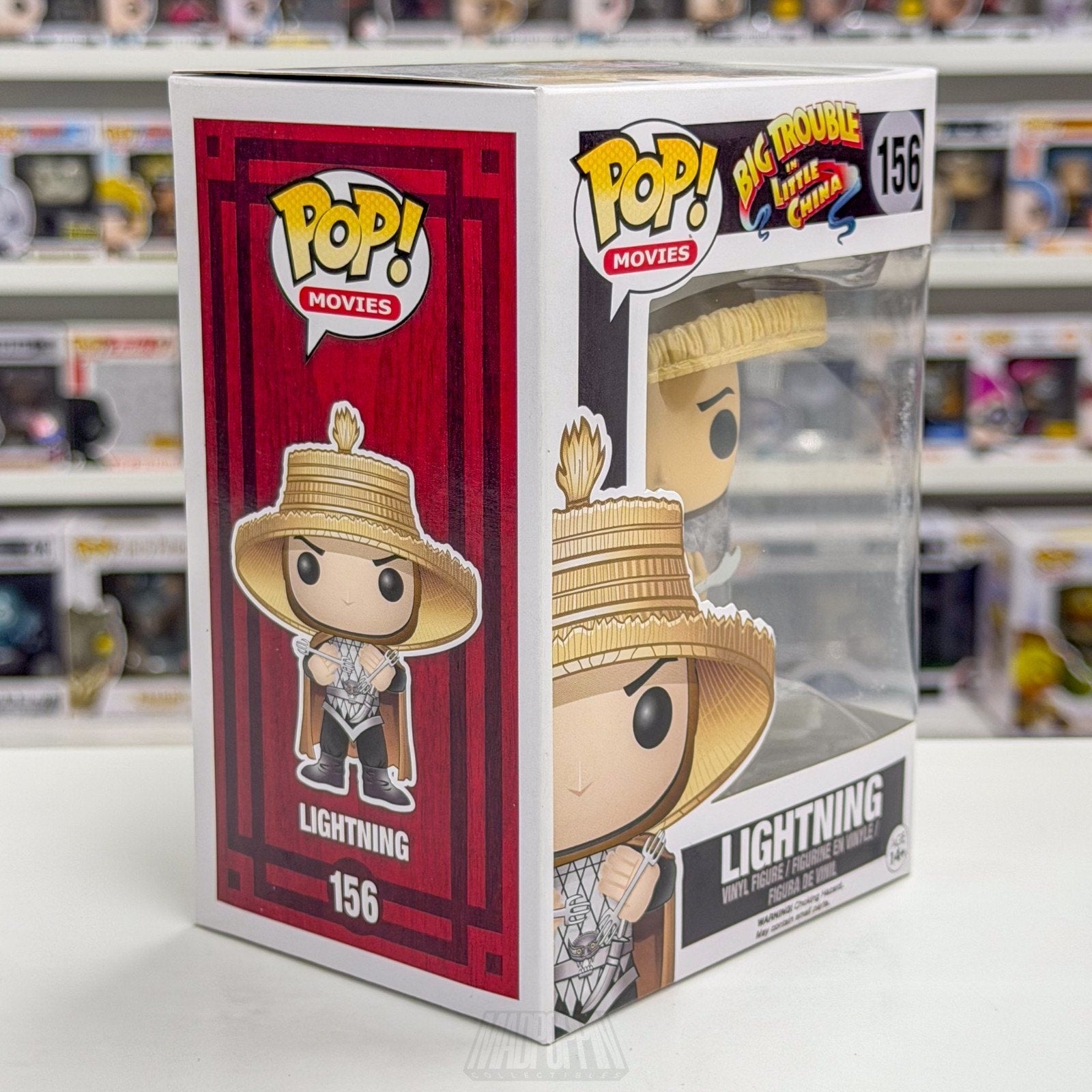 Funko Pop Movies Big Trouble Little China Lightning 156 Vaulted Toy Vinyl Figure
