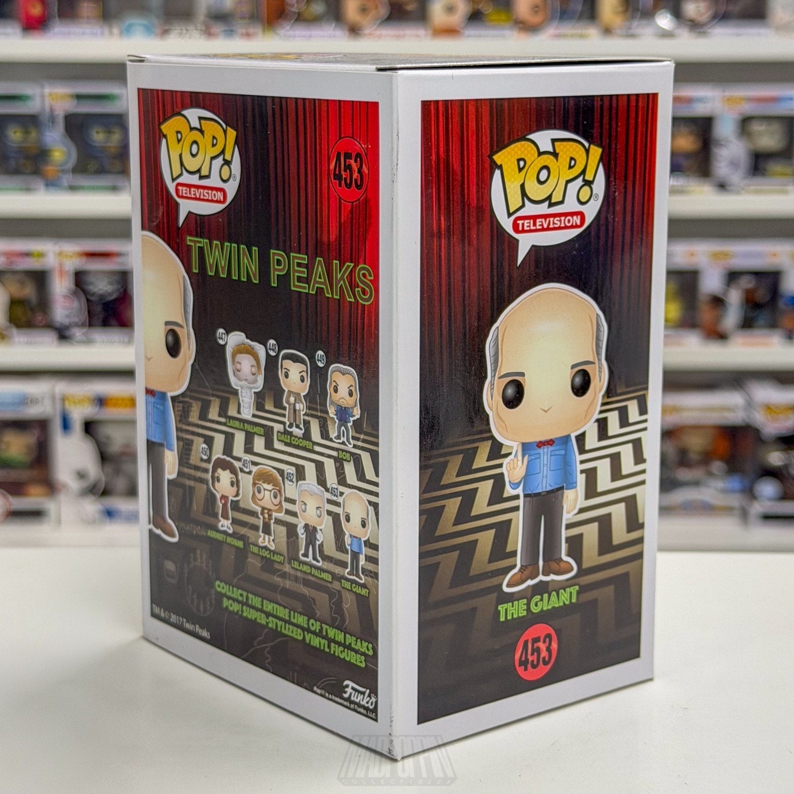 Funko Pop TV Twin Peaks The Giant 453 Spirit Vaulted Rare Toy Vinyl Figure