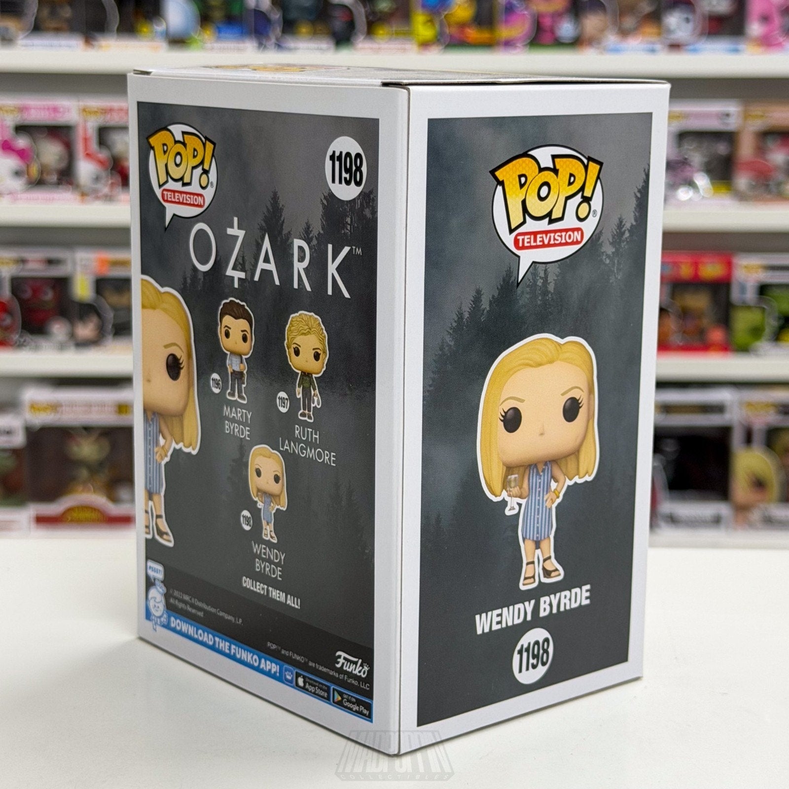 Funko Pop TV Netflix Ozark Wendy Byrde 1198 Crime Drama Missouri Vinyl Figure