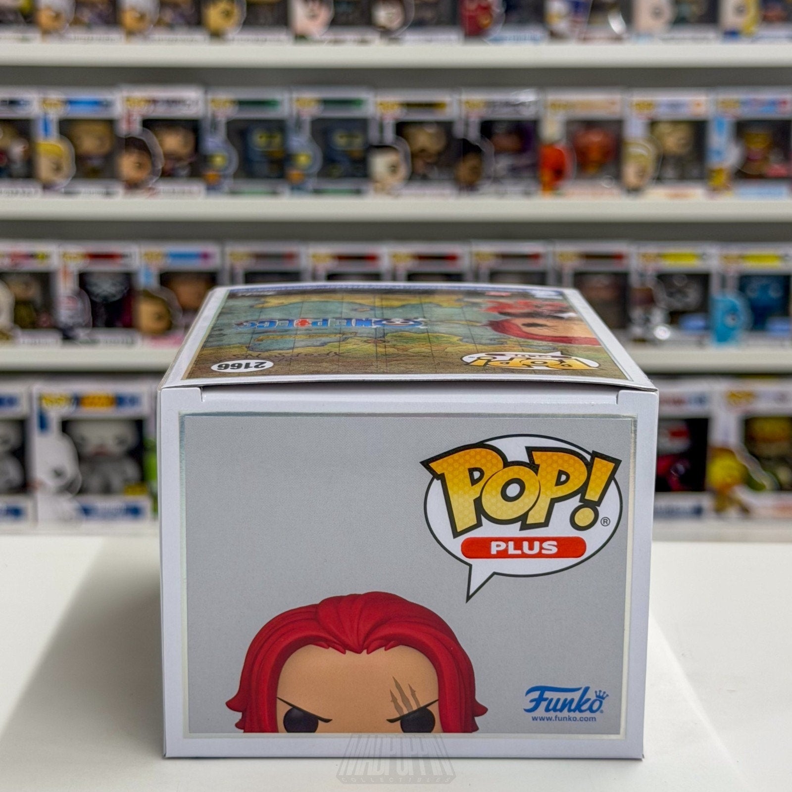 Funko Pop Anime One Piece Shanks Devine Departure Signed JSA 2166 Vinyl Figure
