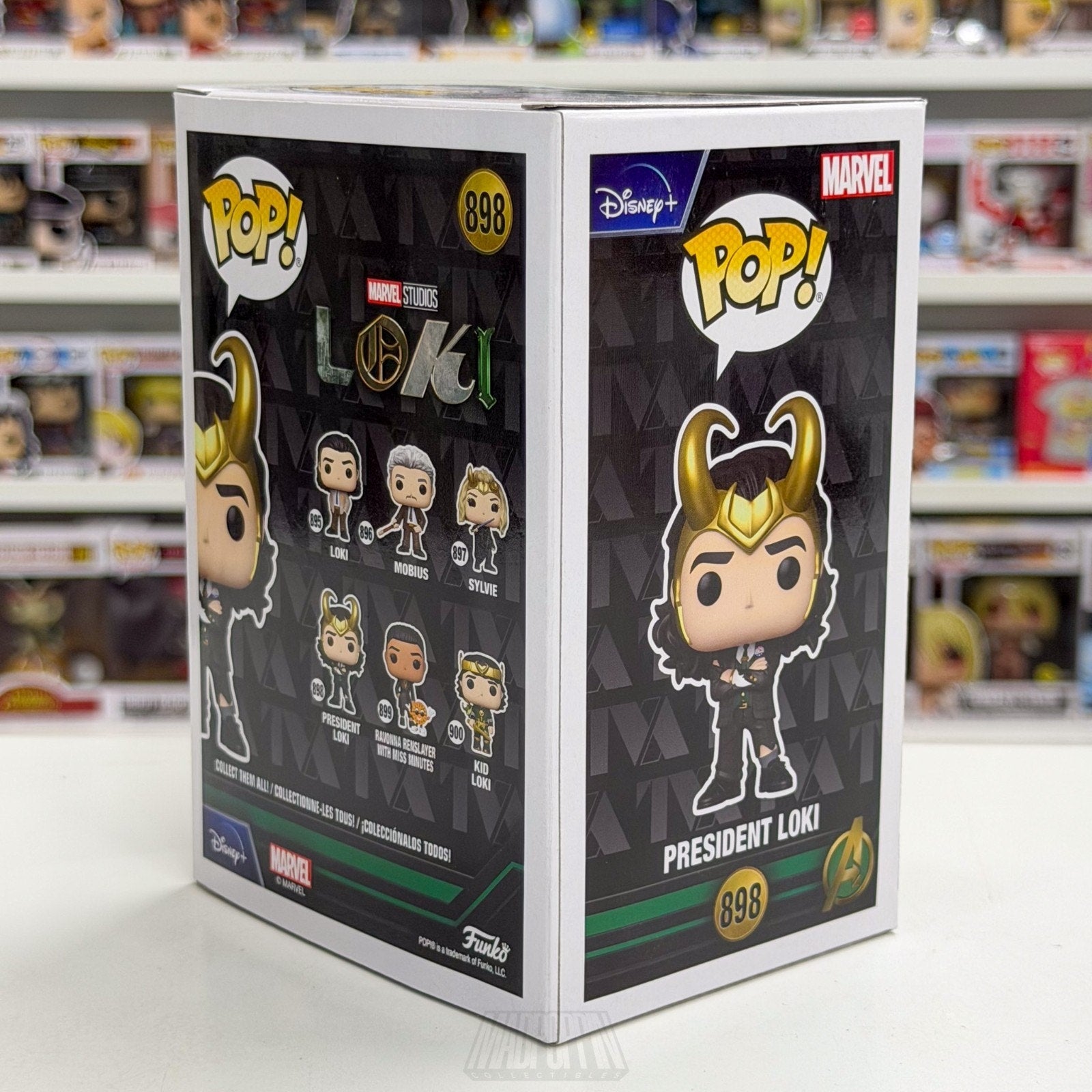 Funko Pop Marvel Studios President Loki 898 TVA Variant Void Toy Vinyl Figure