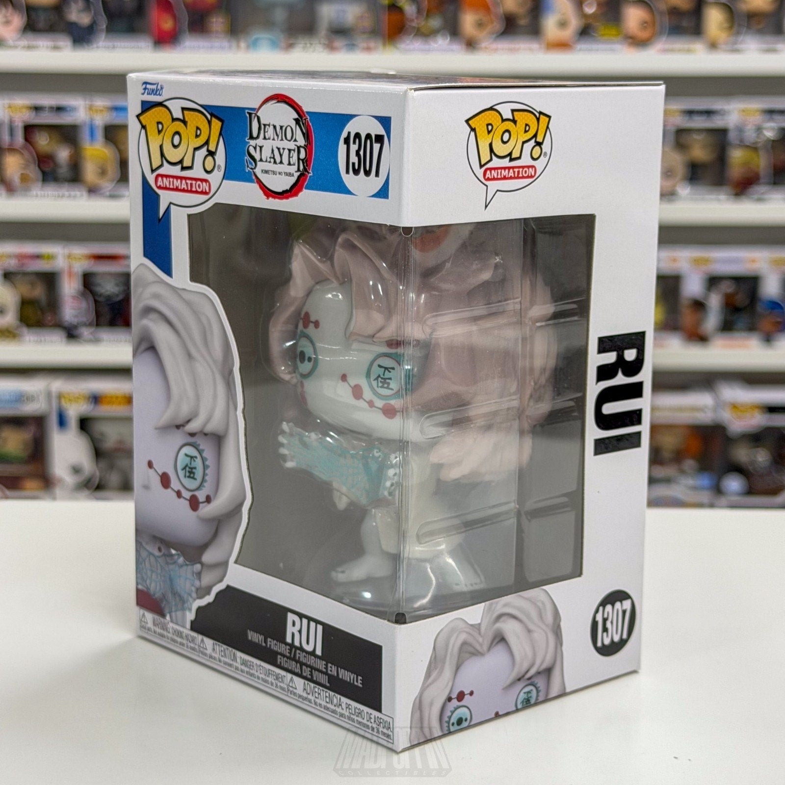 Funko Pop Anime Demon Slayer Rui Ayaki 1307 Japanese Manga Toy Vinyl Figure