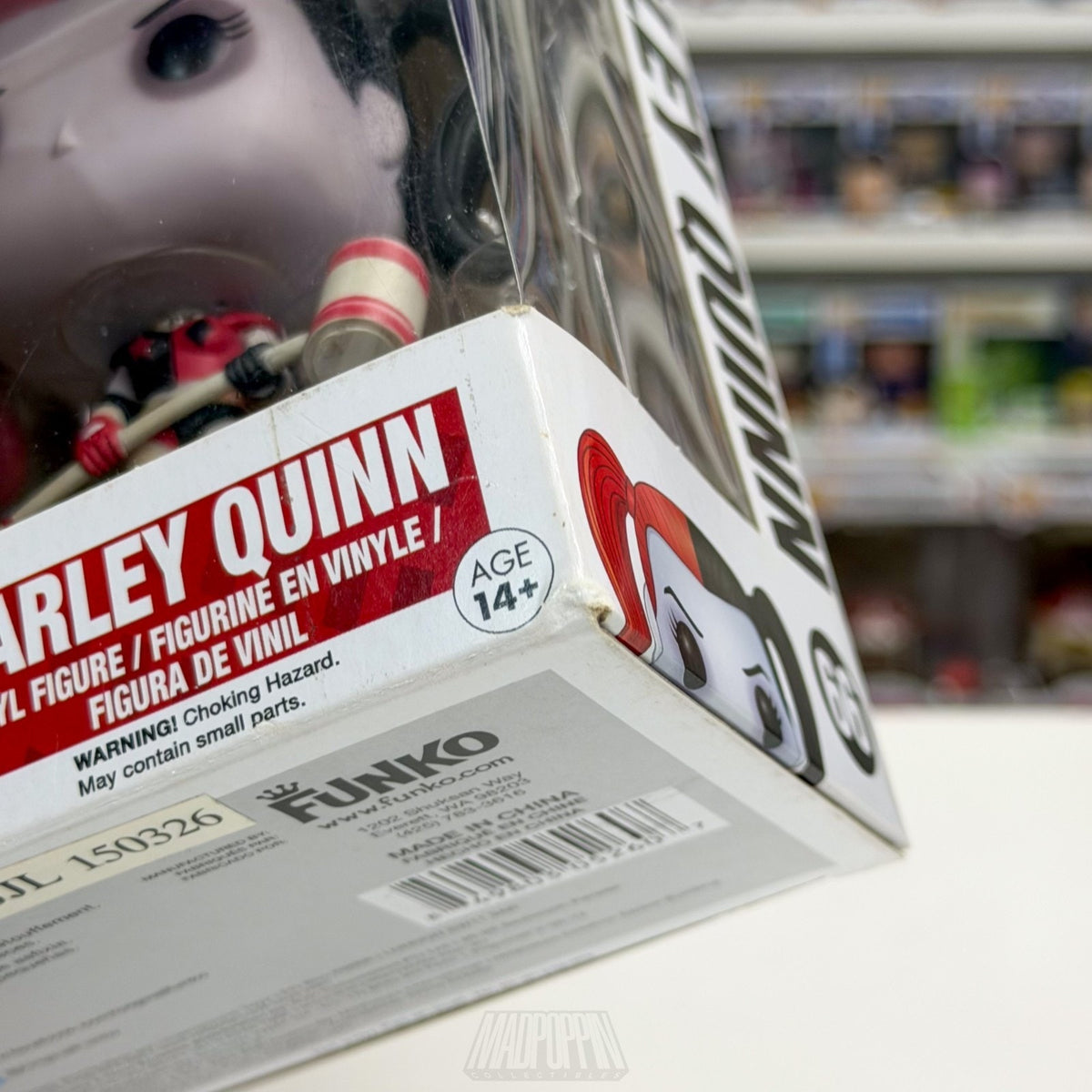 Funko Pop DC Super Heroes Harley Quinn New 52 Roller Derby 66 Toy Vinyl Figure
