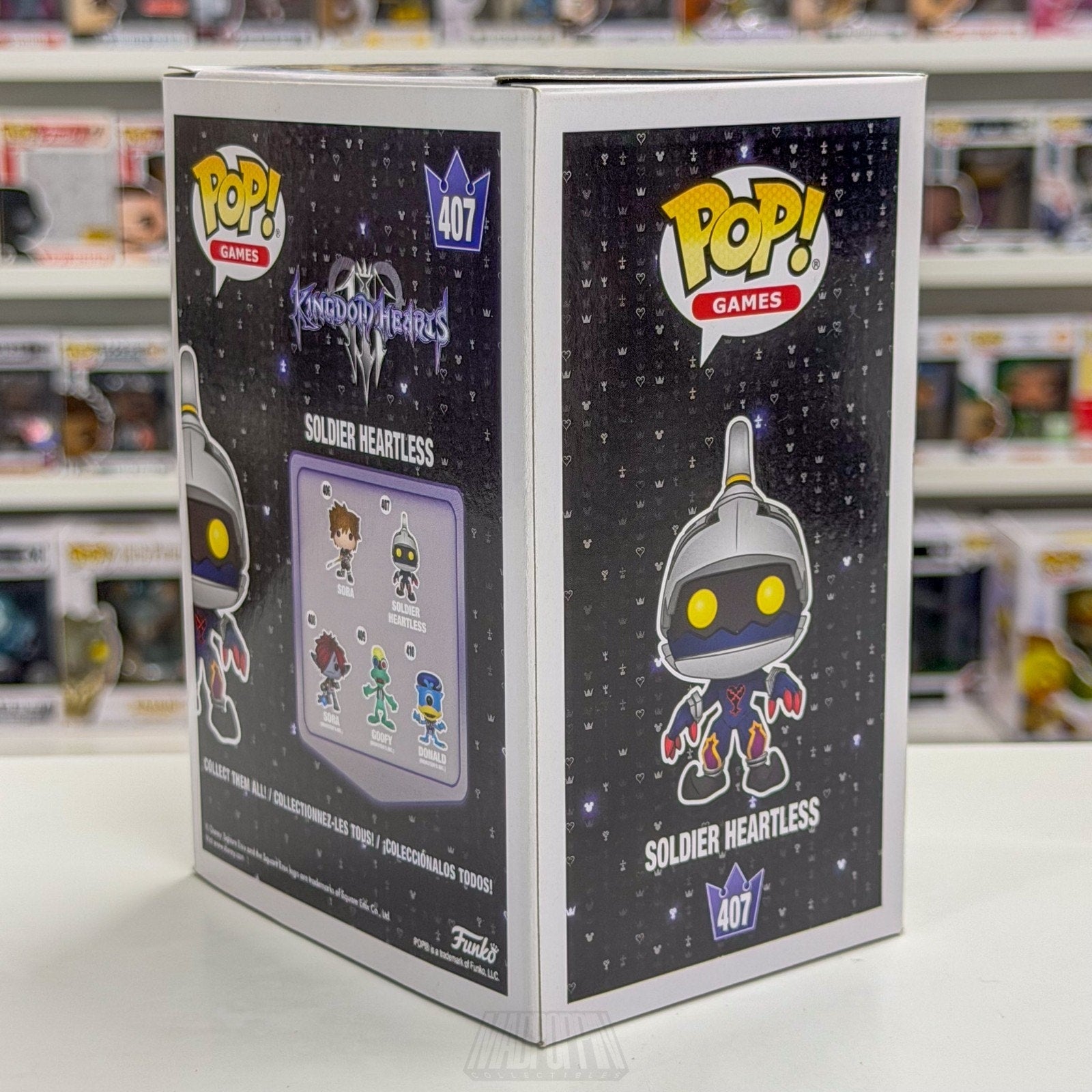 Funko Pop Disney Games Kingdom Hearts 3 Soldier Heartless 407 Toy Vinyl Figure