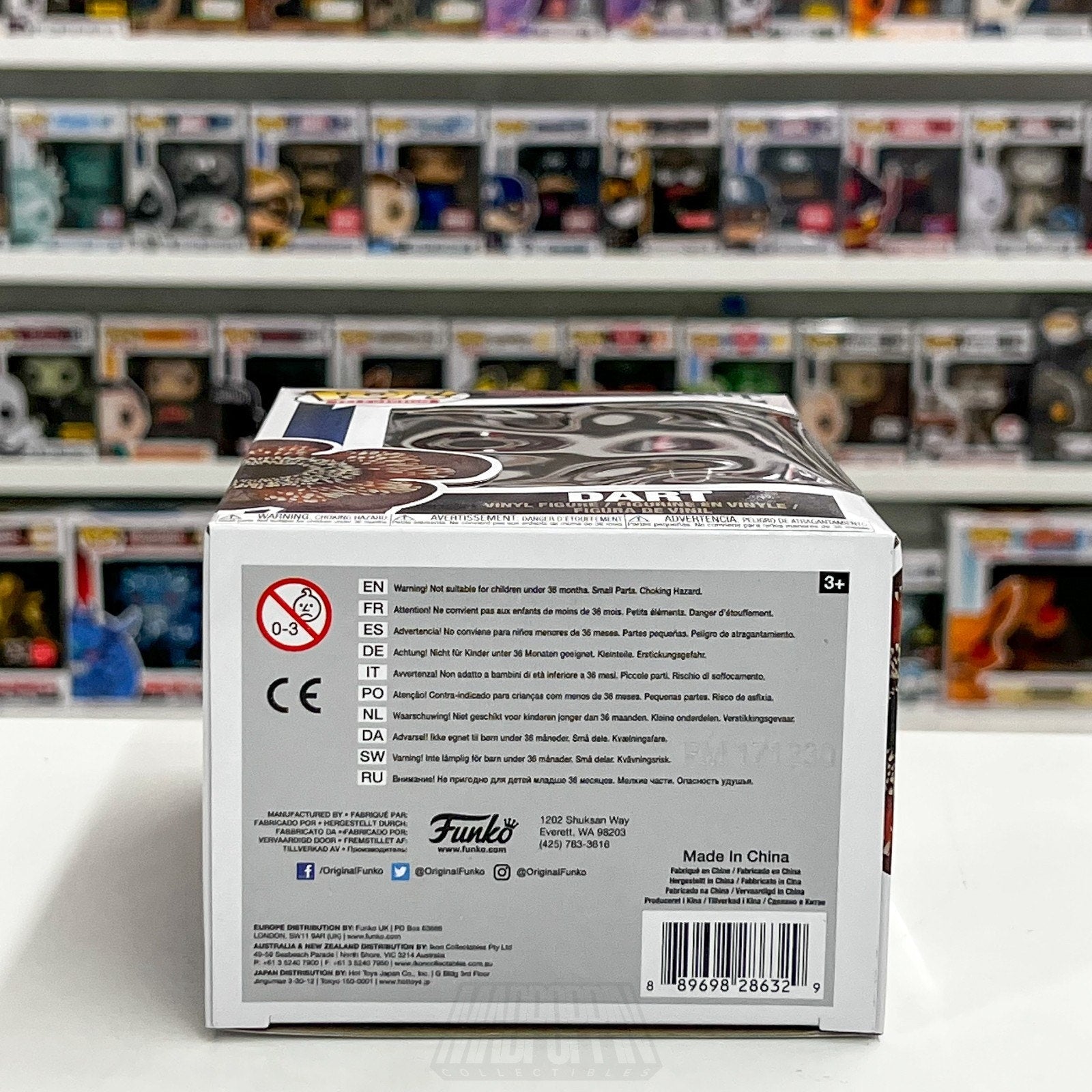 Funko Pop TV Stranger Things Dart 601 Demo Dog Demogorgon Netflix Vinyl Figure
