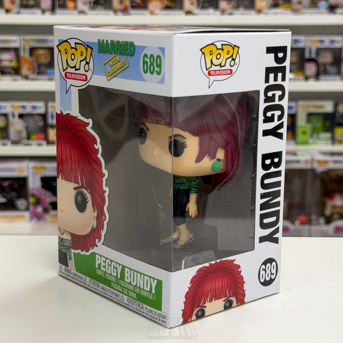Funko Pop TV Married with Children Peggy Bundy 689 Sitcom Housewife Vinyl Figure