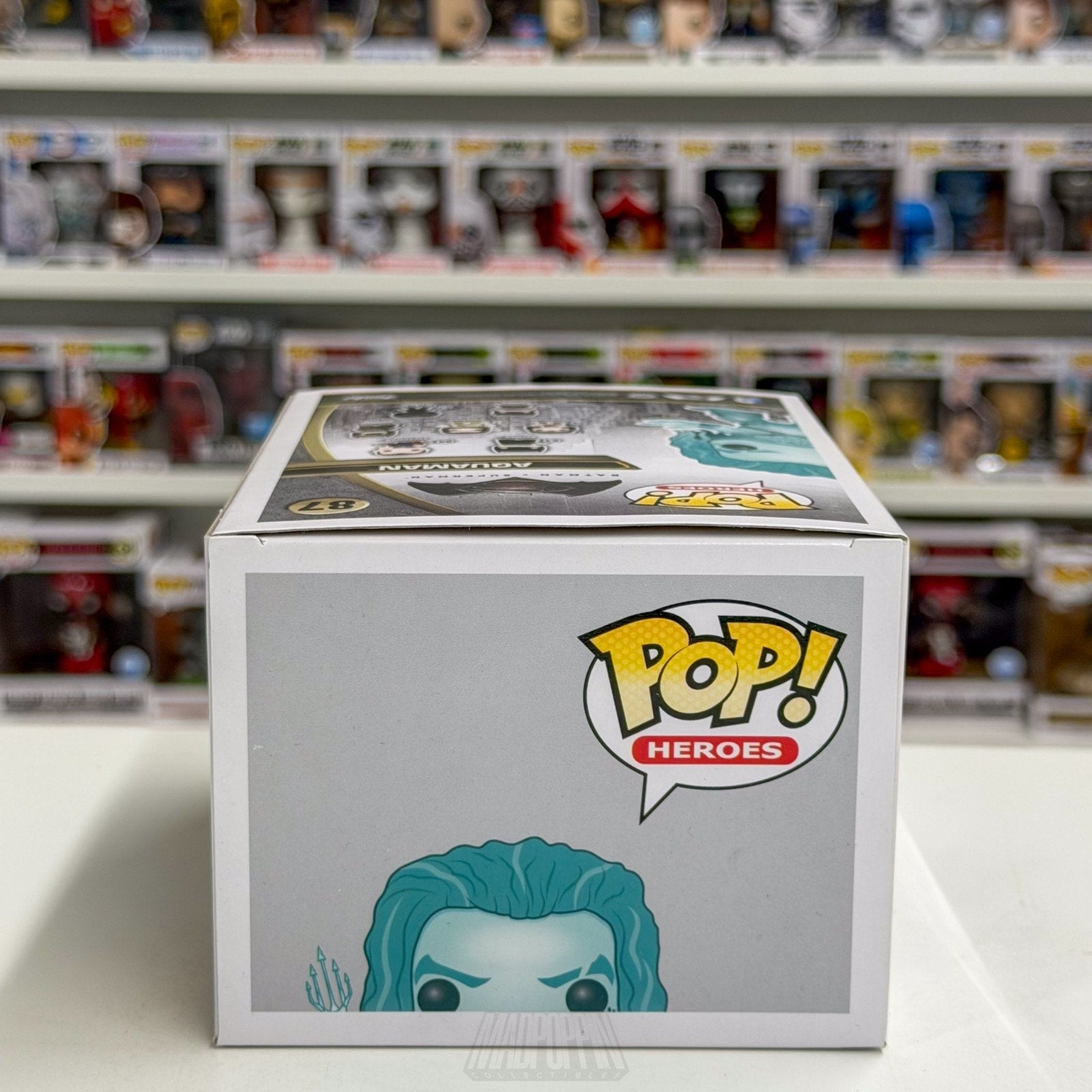 Funko Pop DC Heroes Batman v Superman Aquaman Ocean Hot Topic 87 Vinyl Figure