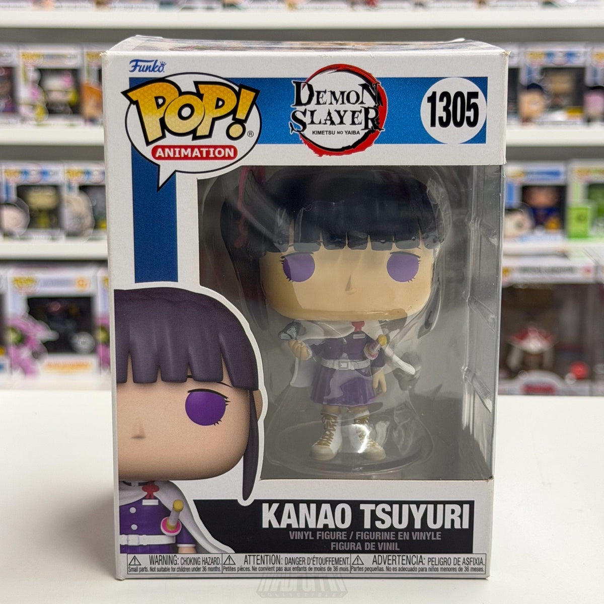 Funko Pop Anime Demon Slayer Kanao Tsuyuri 1305 Japanese Manga Toy Vinyl Figure