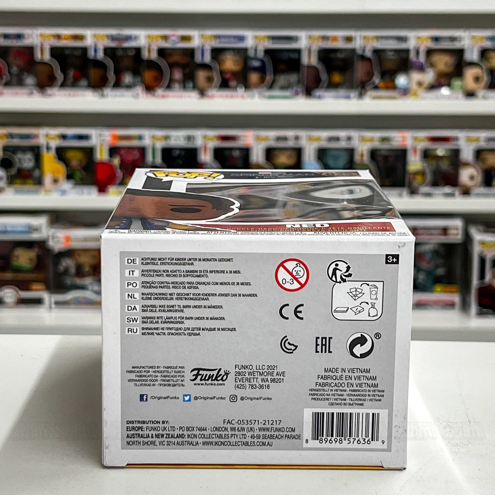 Funko Pop Marvel Spider-Man No Way Home Ned Leeds 925 Peter Parker Toy Figure