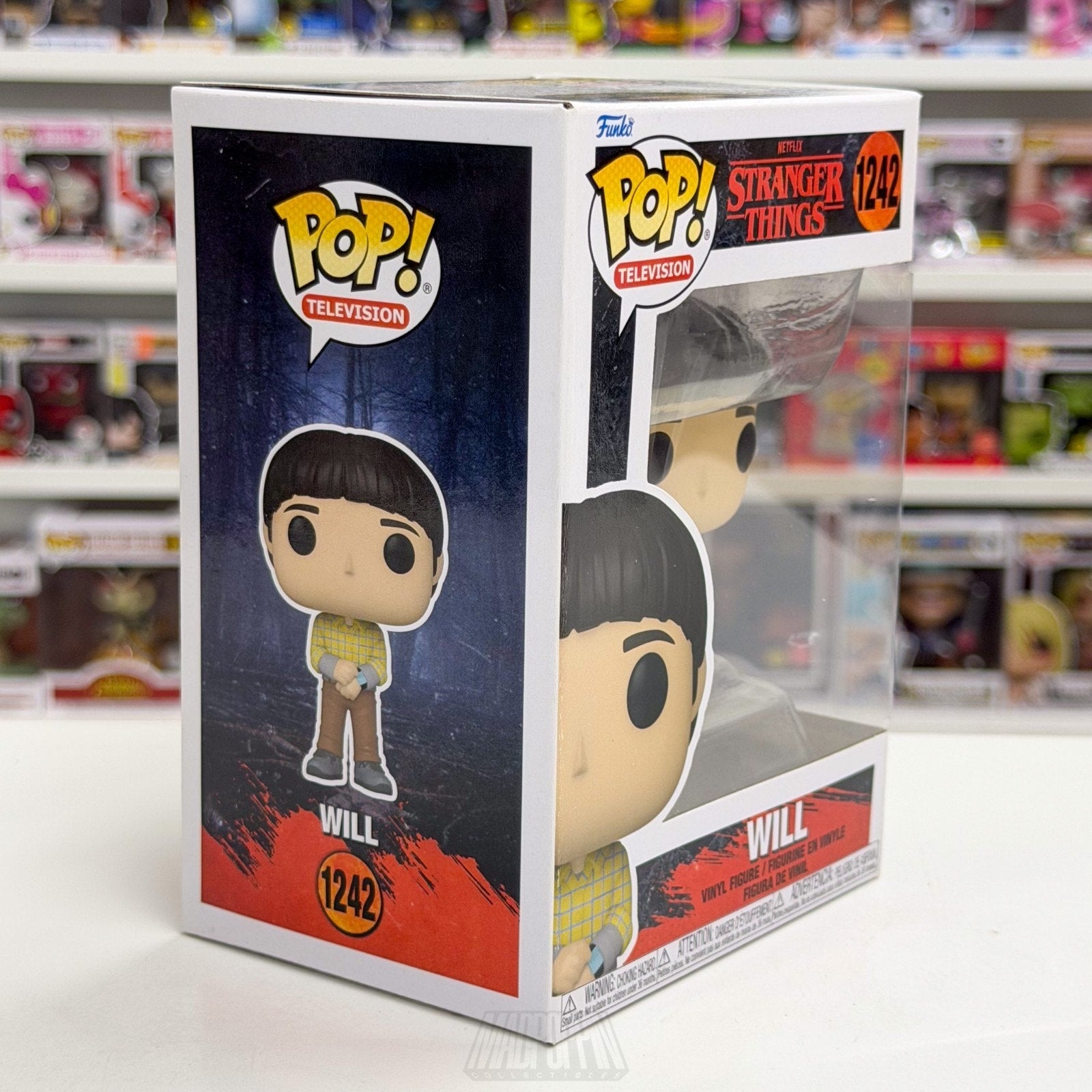 Funko Pop TV Stranger Things Will Byers 1242 Netflix Season 4 Toy Vinyl Figure
