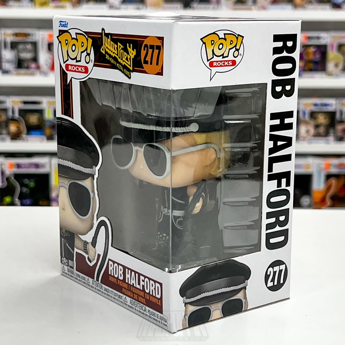 Funko Pop Rocks Judas Priest 50 Heavy Metal Years Rob Halford 277 Vinyl Figure