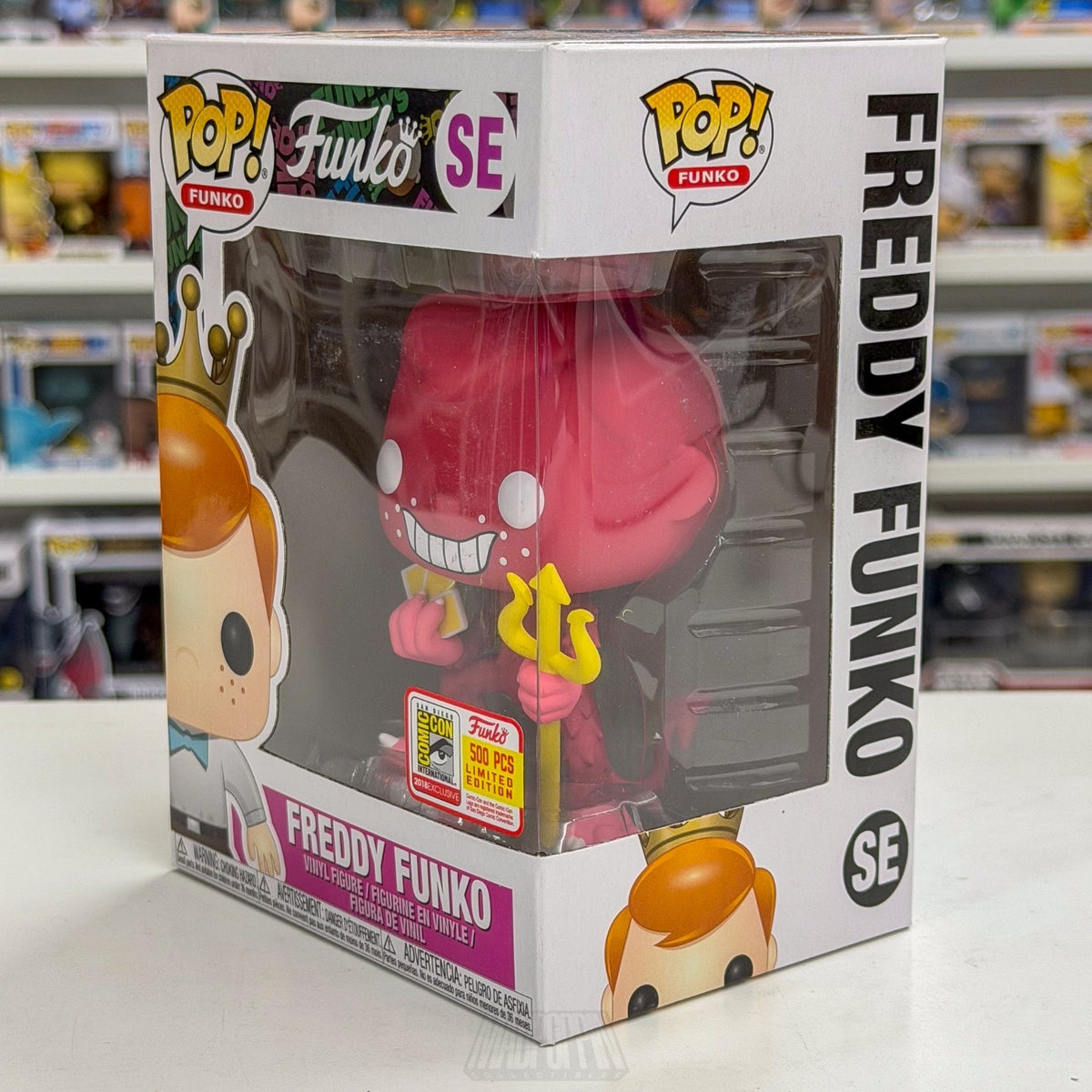 Funko Pop Freddy as Red Devil Cuphead 500 PCS Fundays 2018 SE Toy Vinyl Figure