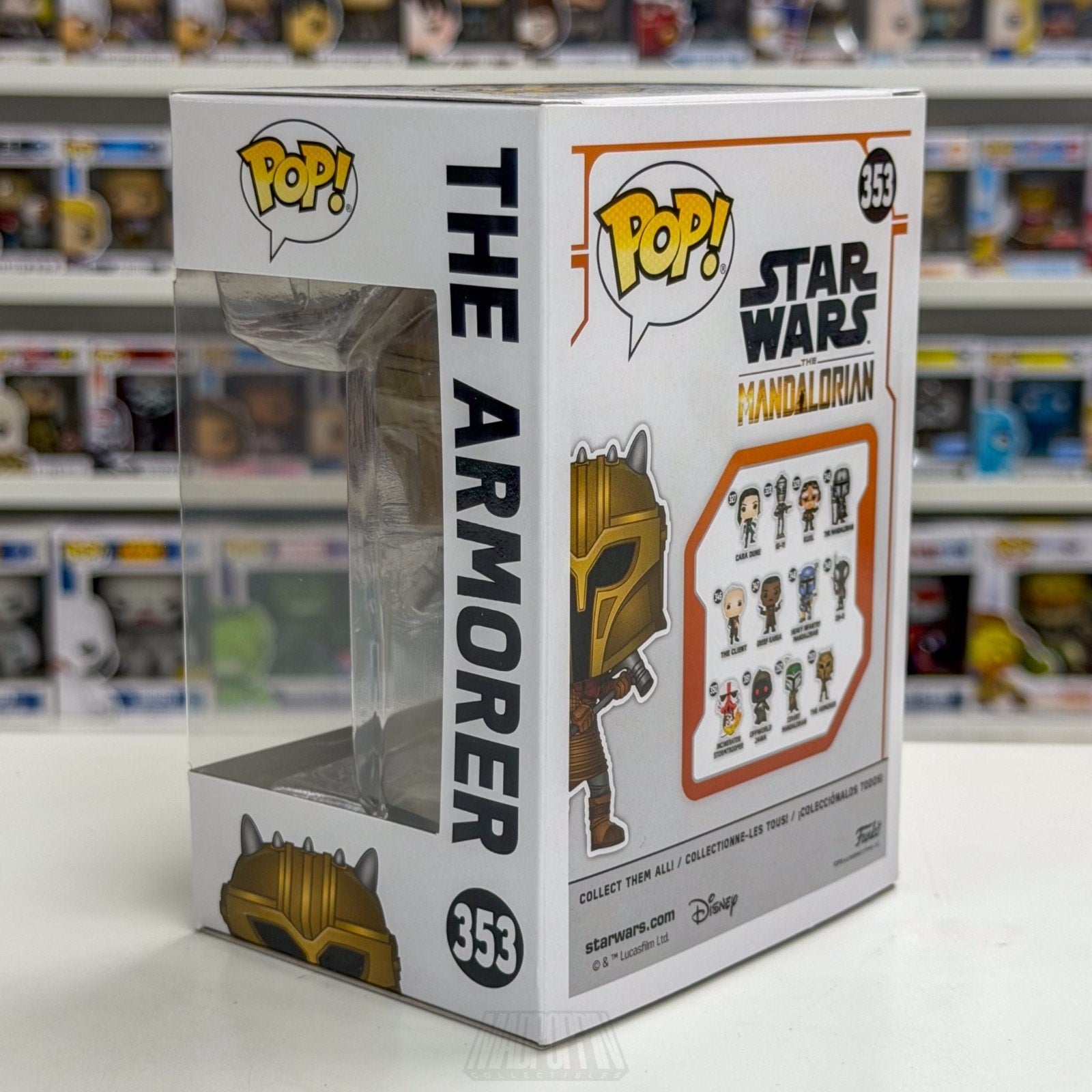 Funko Pop Star Wars Mandalorian The Armorer 353 Mandalore Tribe Toy Vinyl Figure