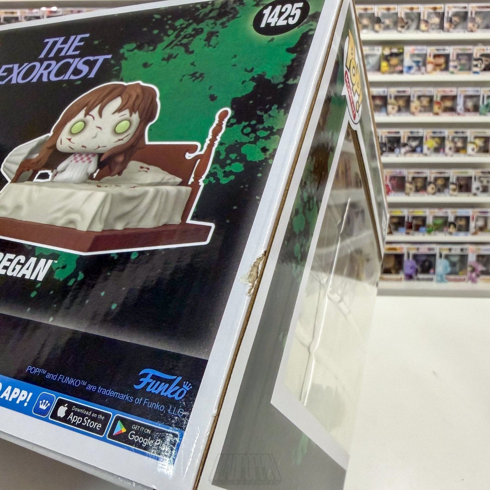 Funko Pop Movie Moment The Exorcist Regan in Bed Exclusive 1425 Toy Vinyl Figure