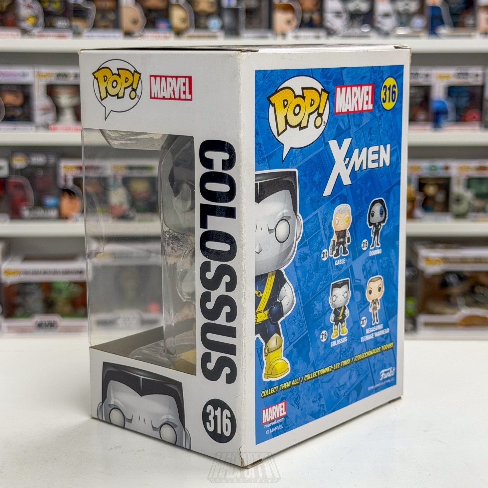 Funko Pop Marvel X-Men Colossus 316 Russian Mutant Superhero Toy Vinyl Figure