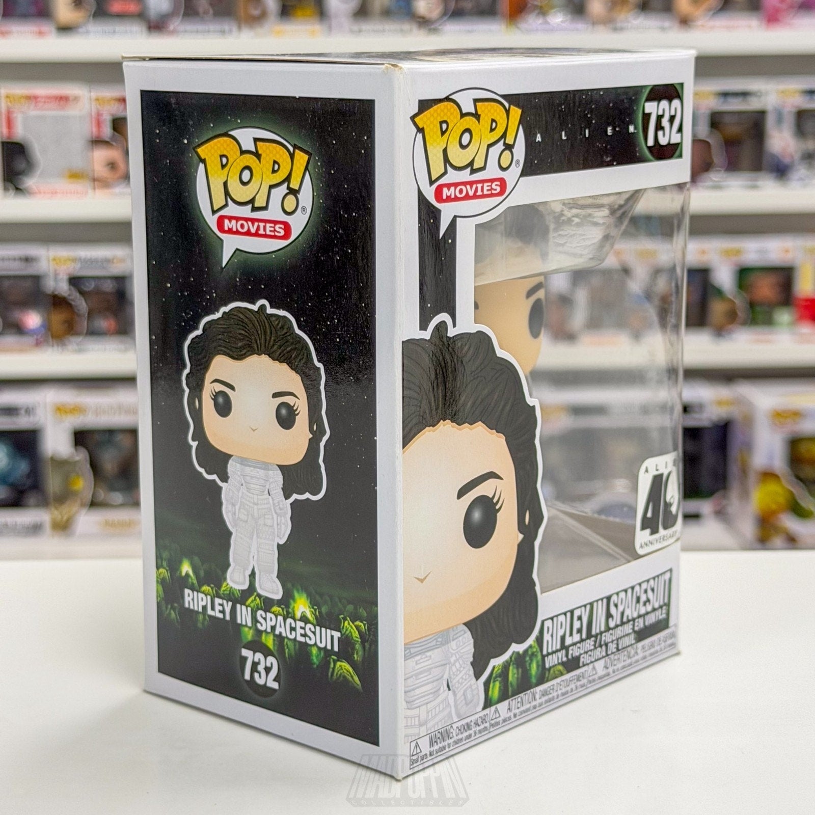 Funko Pop Movies Alien Ellen Ripley In Spacesuit 732 Sci-Fi Horror Vinyl Figure