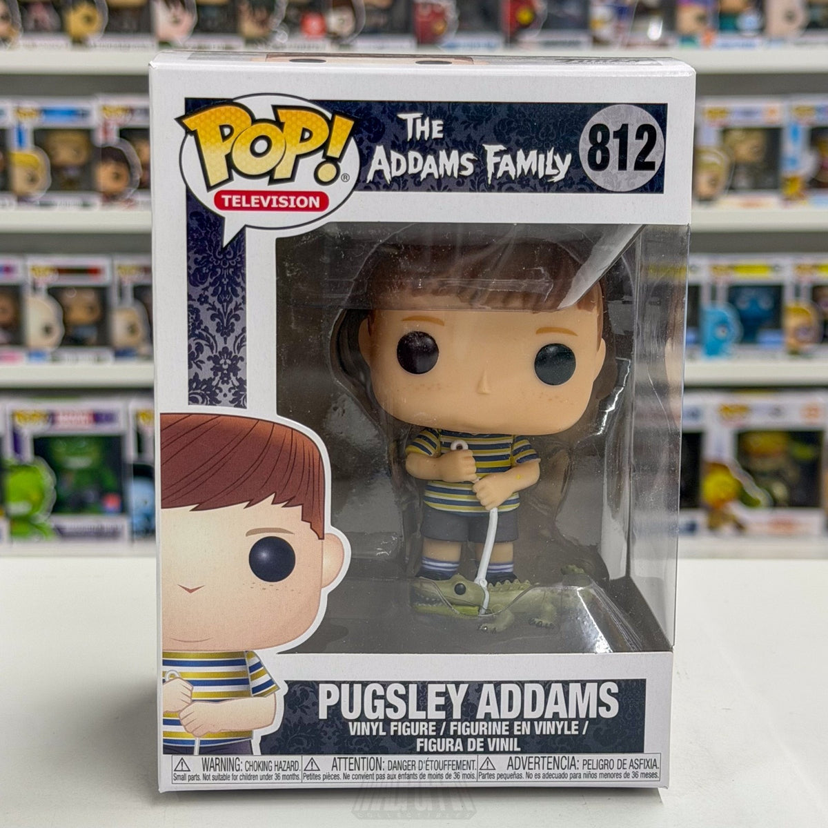 Funko Pop TV Addams Family Pugsley Addams 812 Comedy Horror Toy Vinyl Figure