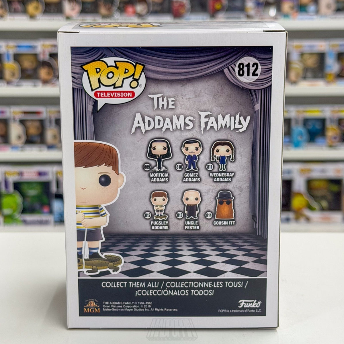 Funko Pop TV Addams Family Pugsley Addams 812 Comedy Horror Toy Vinyl Figure