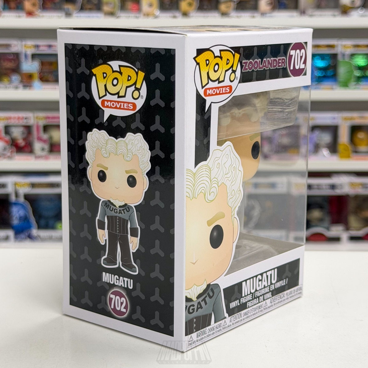 Funko Pop Movies Zoolander Mugatu 702 Evil Fashion Mogul Comedy Toy Vinyl Figure