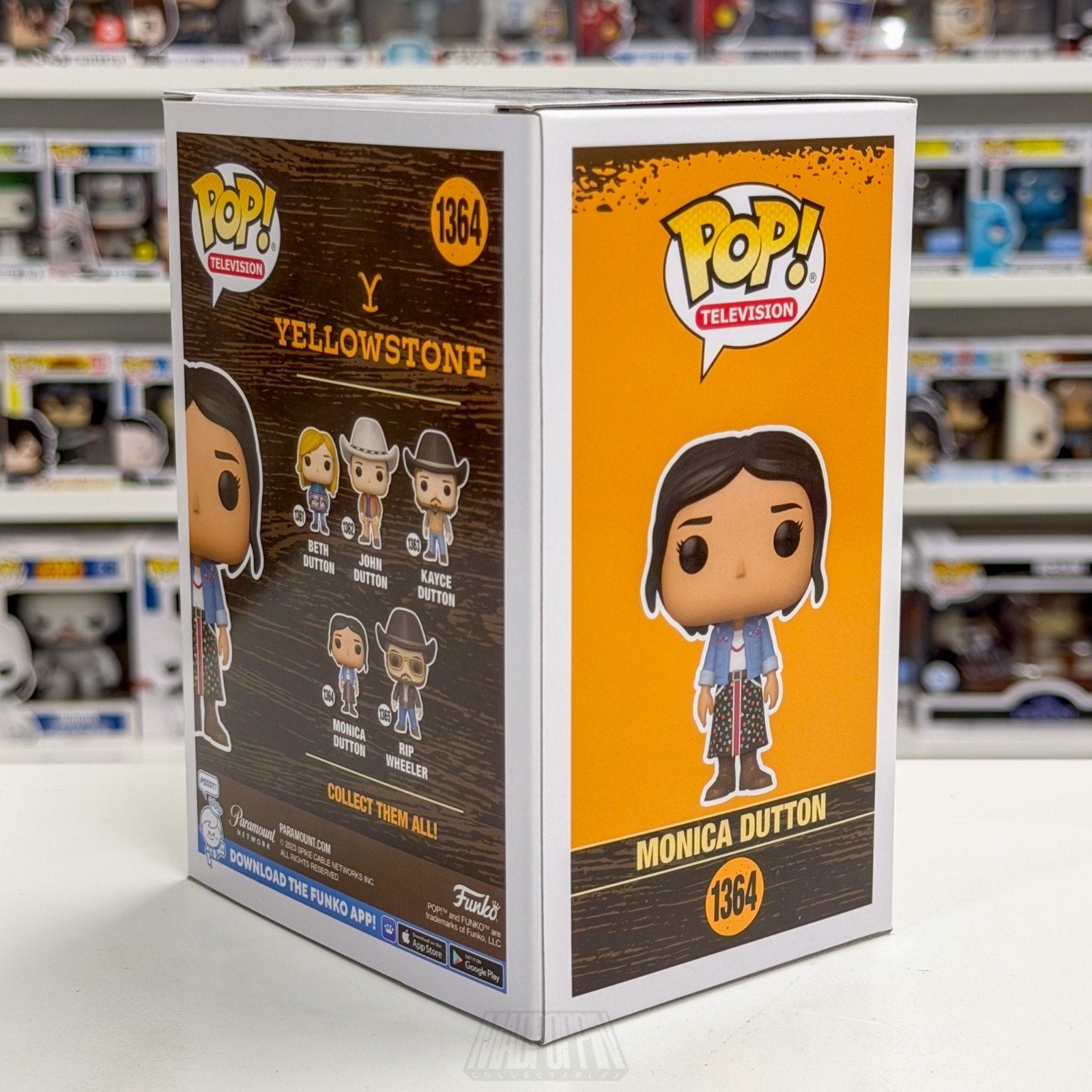 Funko Pop TV Yellowstone Monica Dutton 1364 Neo Western Drama Show Vinyl Figure