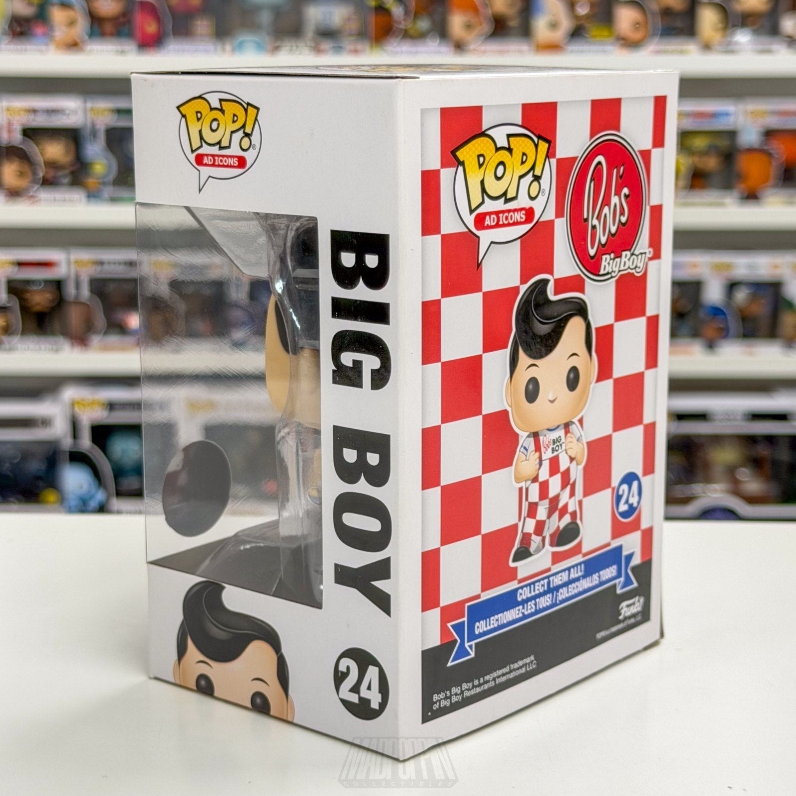 Funko Pop Ad Icons Bob's Big Boy 24 Burger Restaurant Vaulted Rare Vinyl Figure