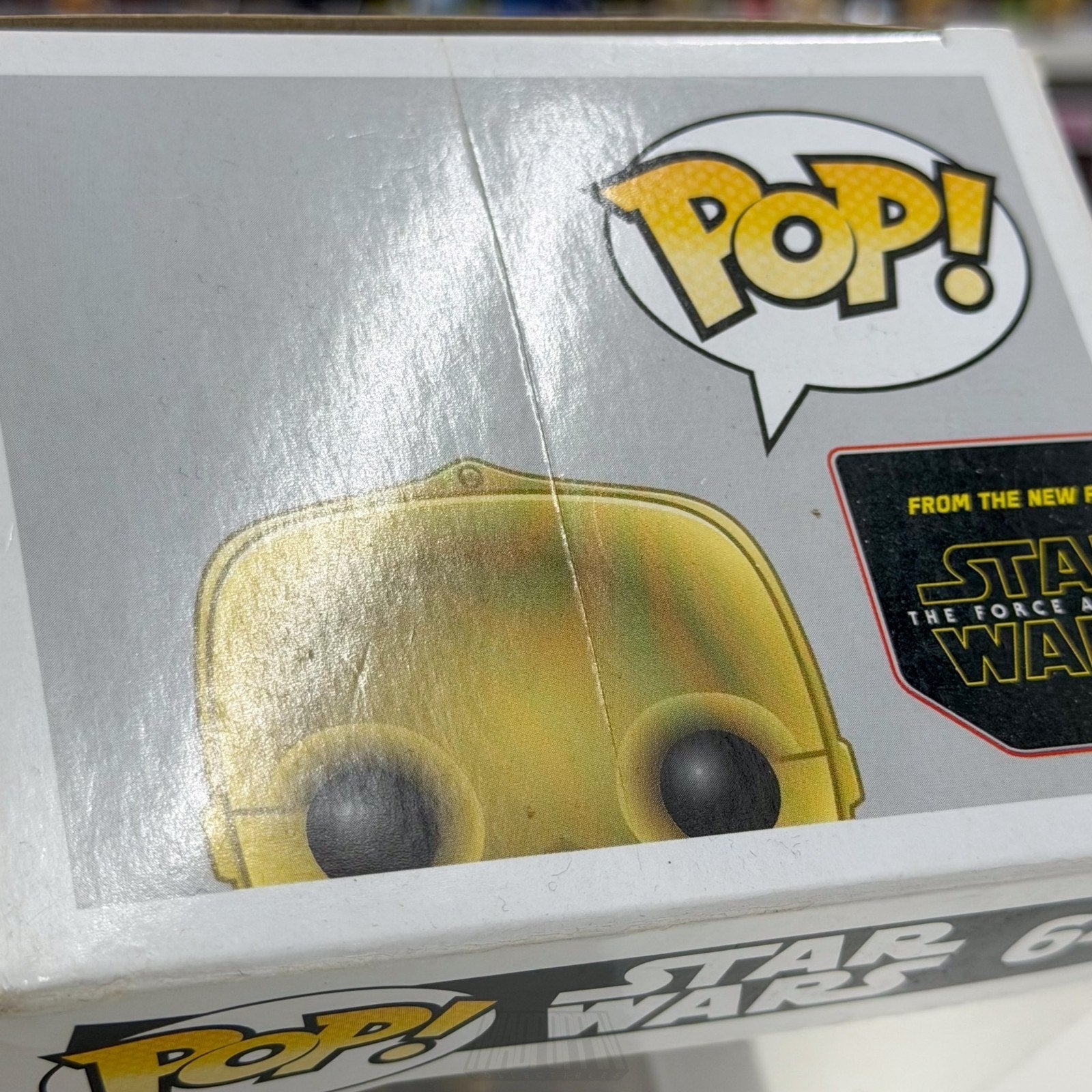 Funko Pop Star Wars Episode VII The Force Awakens C-3PO Red Arm 64 Vinyl Figure