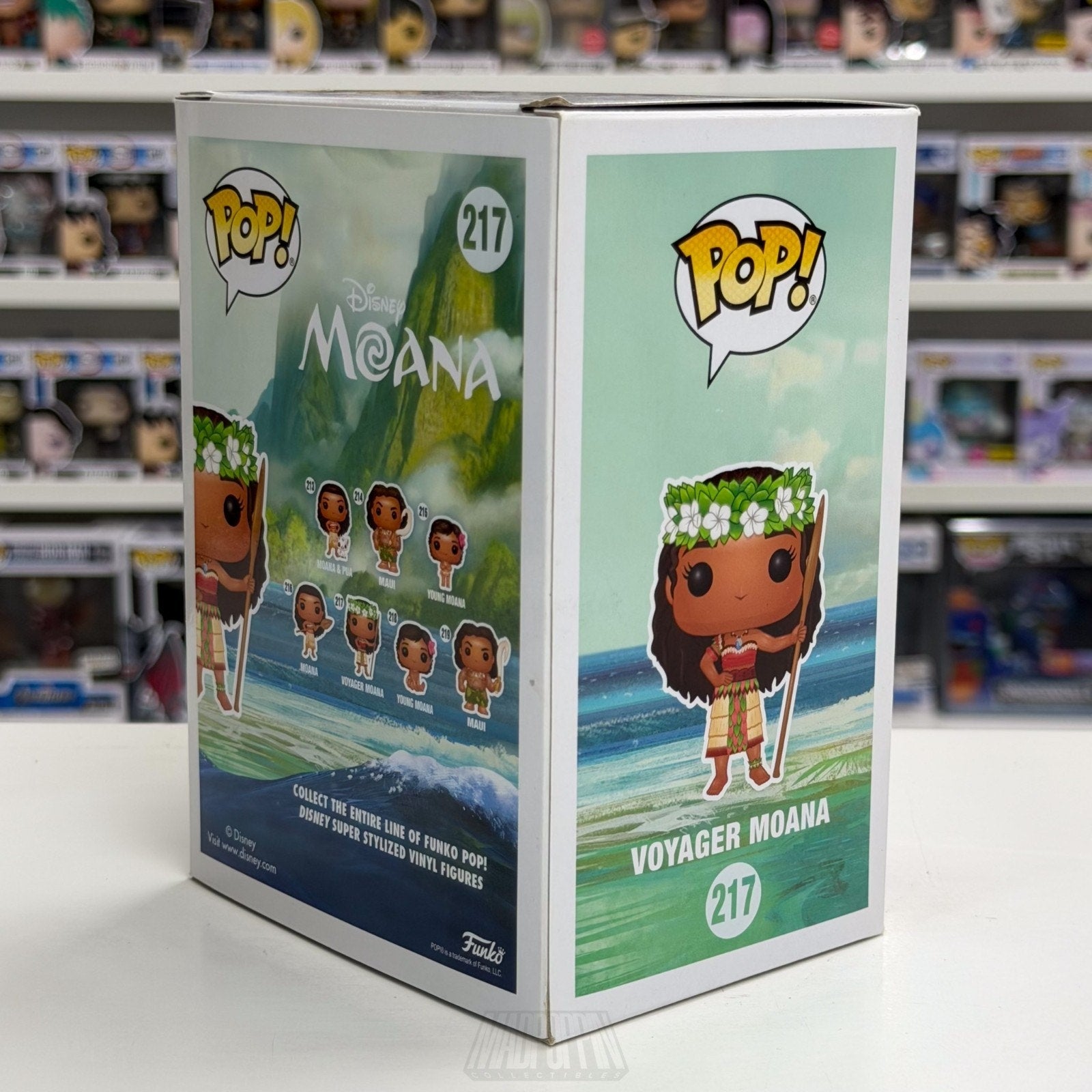 Funko Pop Disney Moana Voyager Walmart 217 Polynesian Princess Toy Vinyl Figure