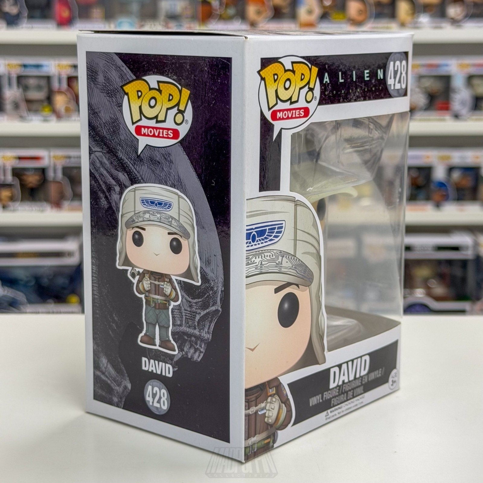 Funko Pop Movies Alien Covenant David 428 Android Sci-Fi Horror Toy Vinyl Figure
