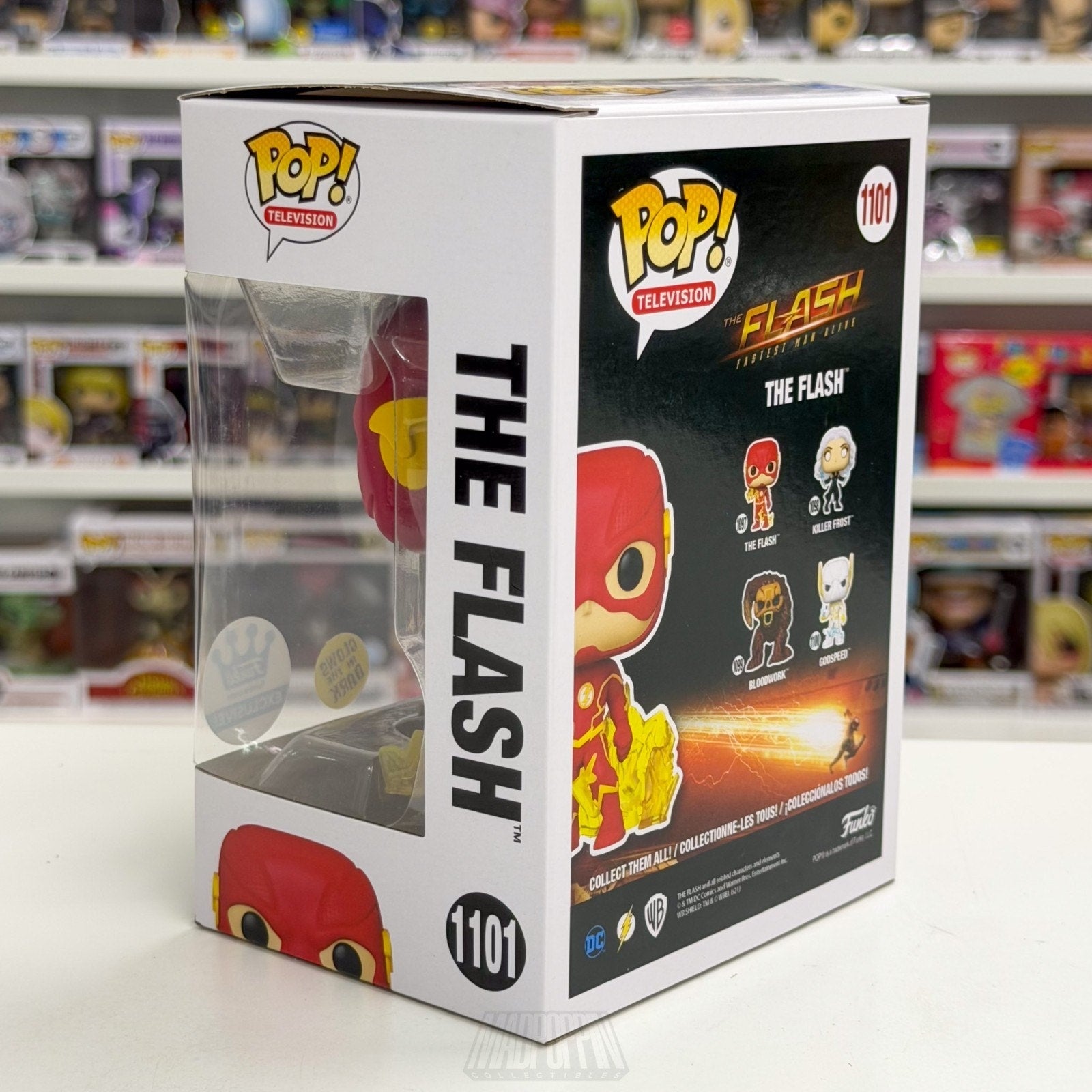 Funko Pop TV DC Super Heroes The Flash Speed Force Glow 1101 Toy Vinyl Figure