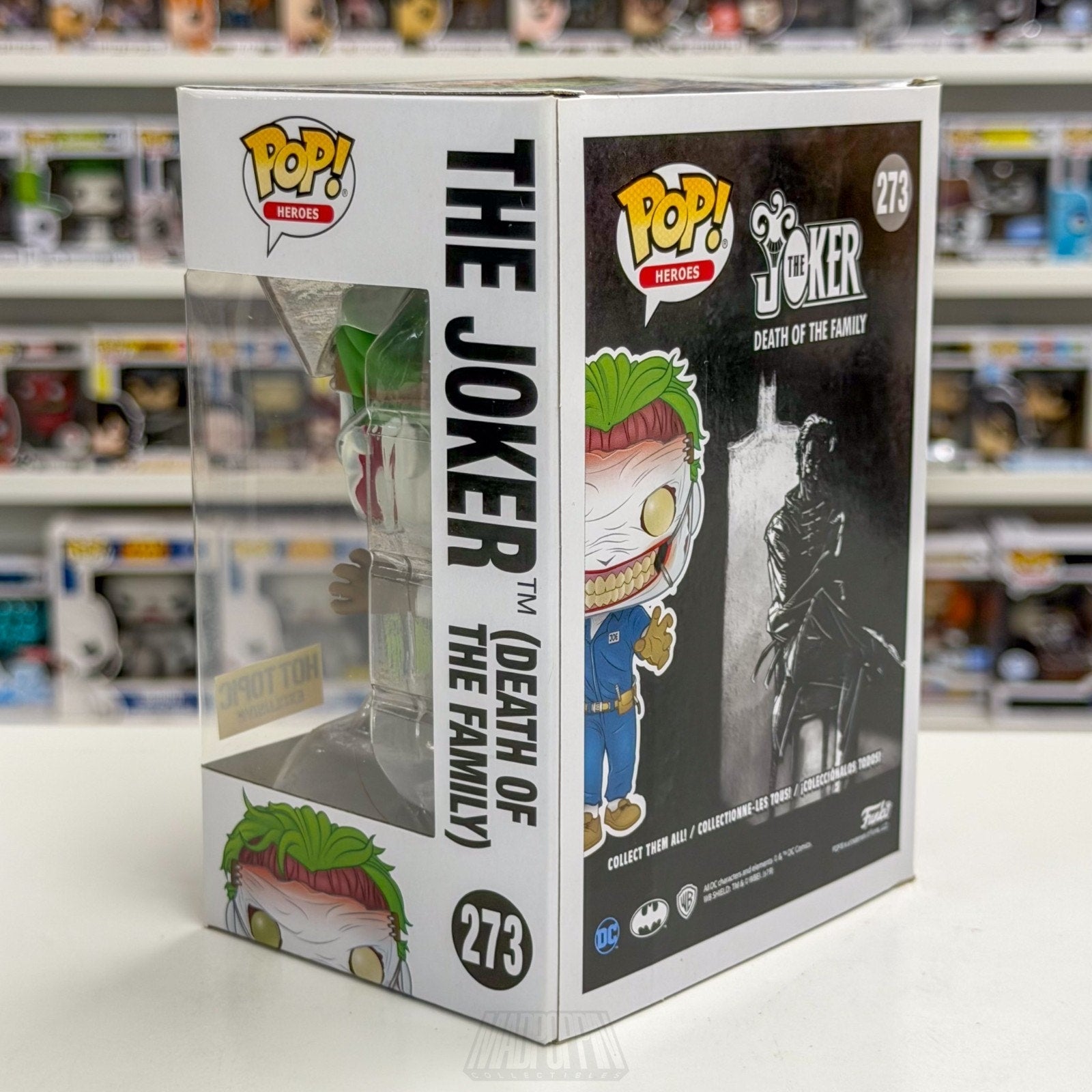 Funko Pop DC Super Heroes The Joker Death of the Family Hot Topic 273 Toy Figure