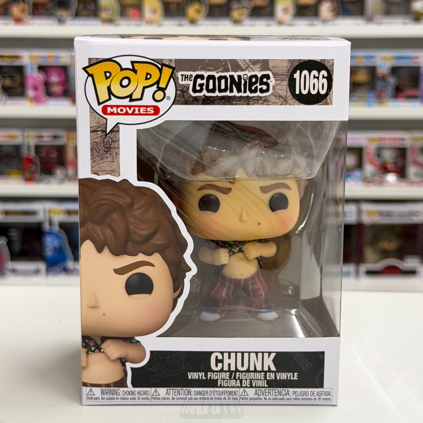 Funko Pop Movies The Goonies Chunk Truffle Shuffle 1066 Adventure Vinyl Figure