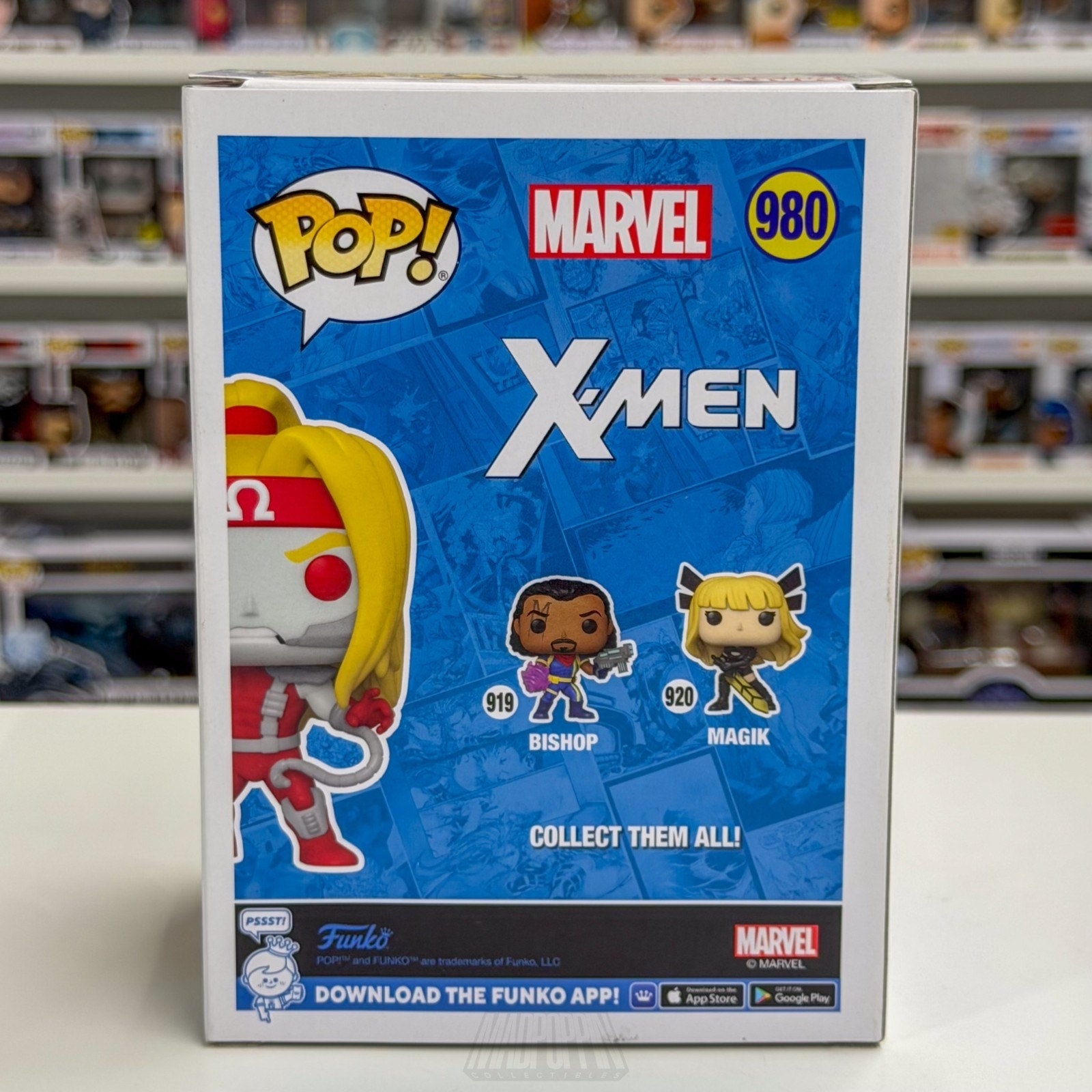 Funko Pop Marvel X-Men Omega Red Walgreens 980 Mutant Russia Toy Vinyl Figure