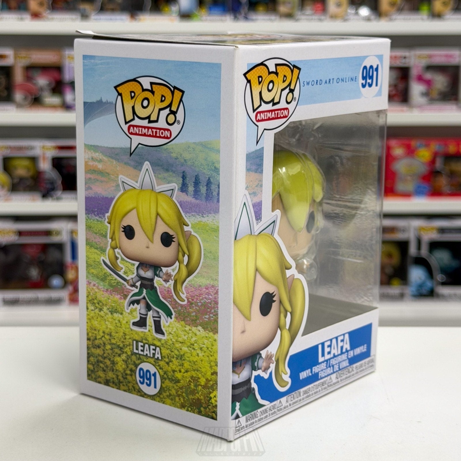 Funko Pop Anime Sword Art Online Leafa Suguha Kirigaya 991 Manga Vinyl Figure