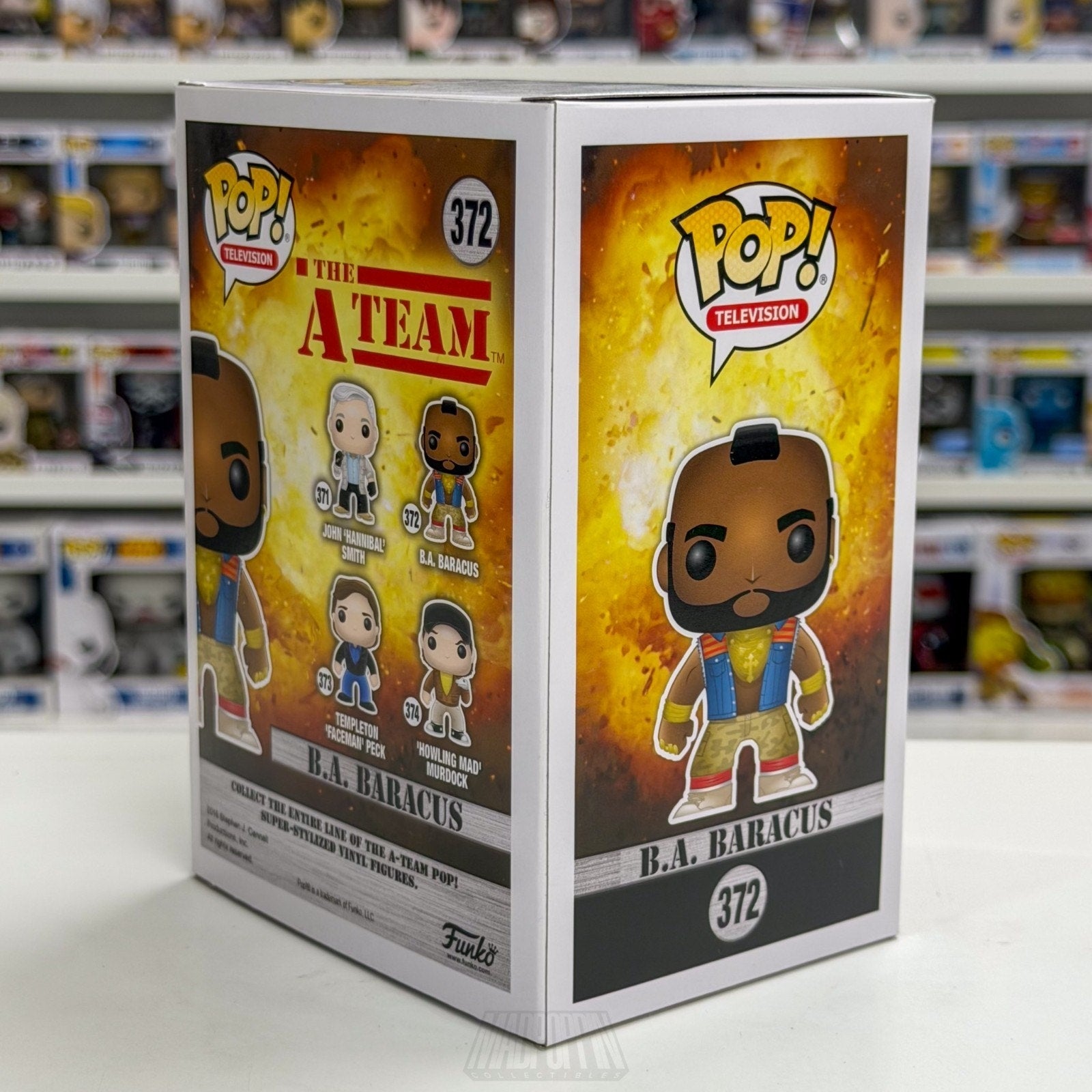 Funko Pop TV The A-Team B.A. Baracus 372 Action Adventure Series Vinyl Figure