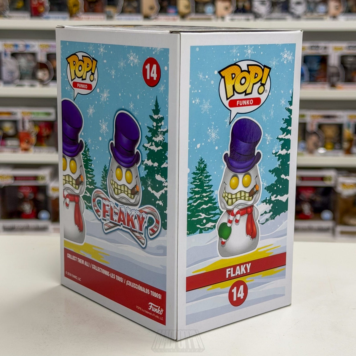 Funko Pop Fantastik Plastik Flaky 12 Days of Christmas 14 Snowman Vinyl Figure