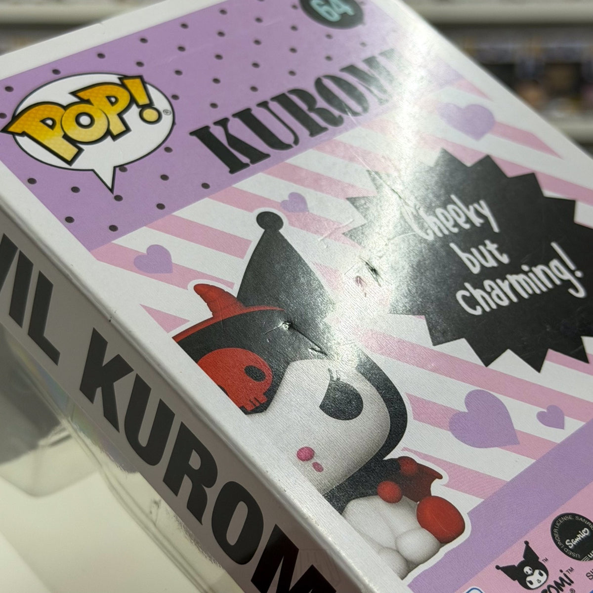 Funko Pop Sanrio Devil Kuromi Cheeky But Charming Hot Topic Expo 64 Vinyl Figure