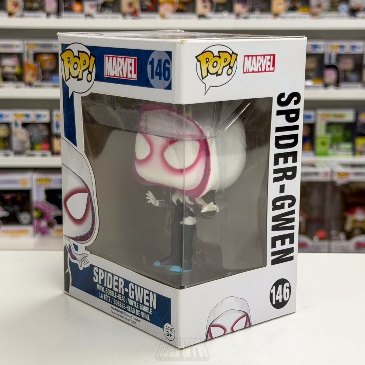 Funko Pop Marvel Spider Gwen Stacy 146 Hooded Superhero MCU Toy Vinyl Figure