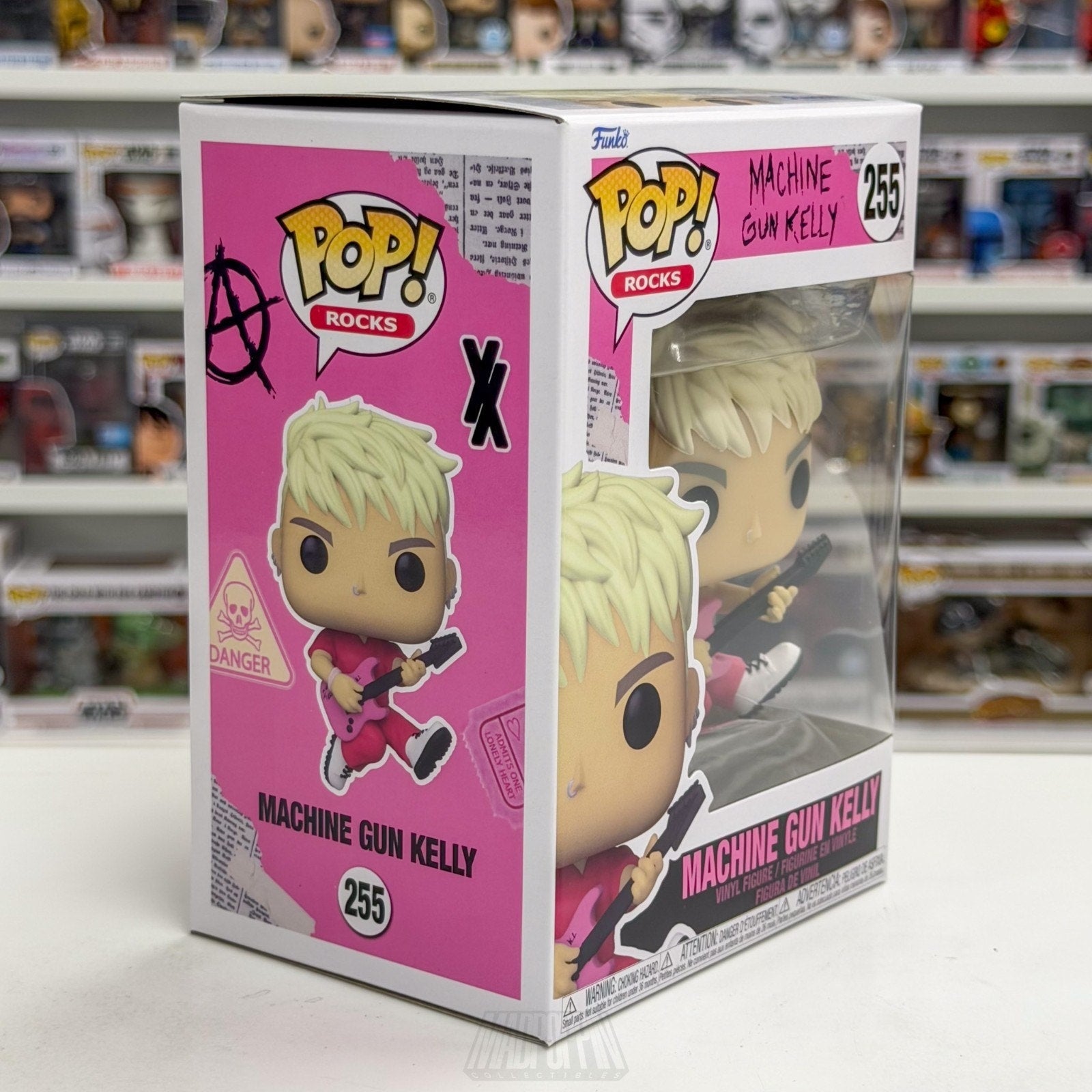 Funko Pop Rocks Machine Gun Kelly MGK 255 Rap Hip Hop Punk Music Vinyl Figure