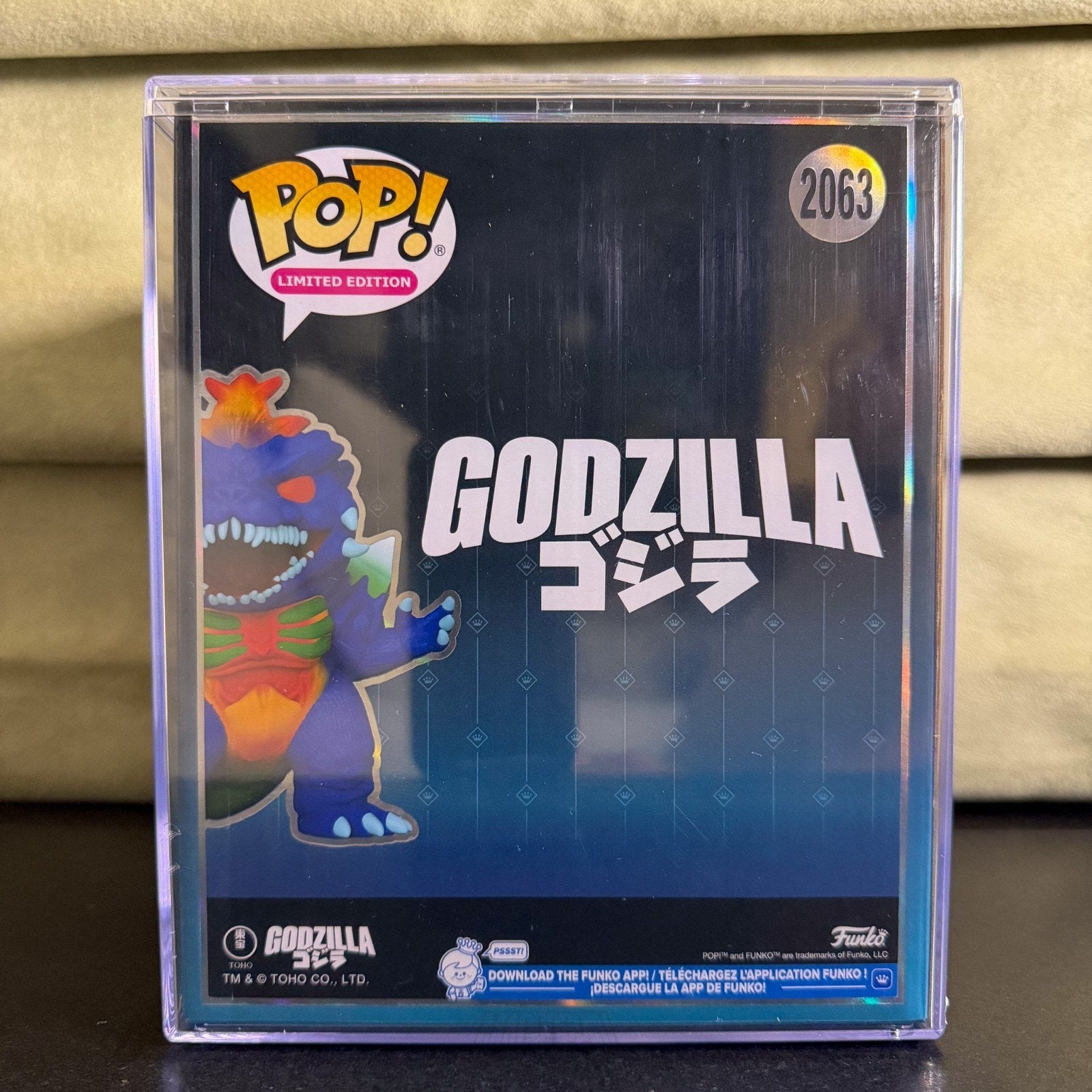 Funko Pop Godzilla SpaceGodzilla 2063 LE 1000 PCS SDCC 2026 LEGENDARY 6" Figure