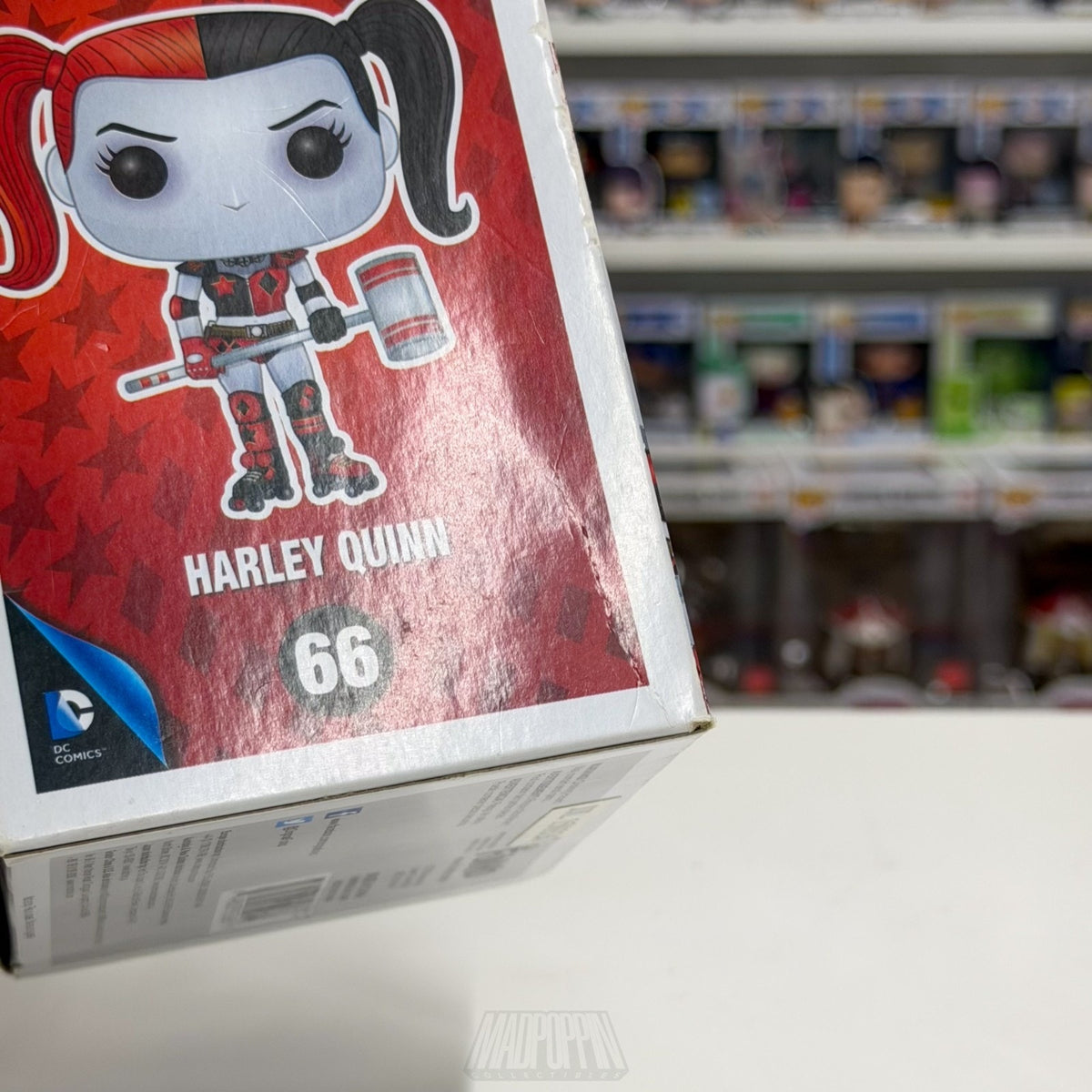 Funko Pop DC Super Heroes Harley Quinn New 52 Roller Derby 66 Toy Vinyl Figure