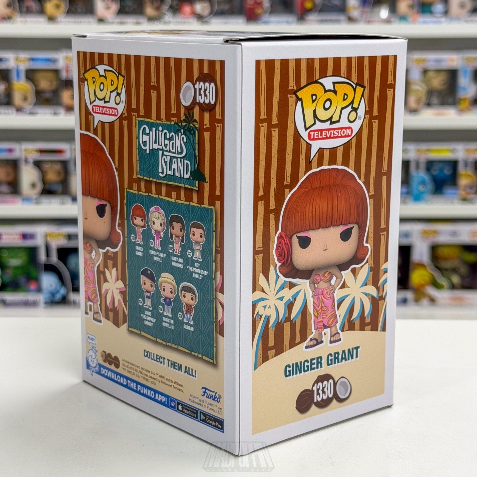Funko Pop TV Gilligan's Island Ginger Grant 1330 Hollywood Star Toy Vinyl Figure