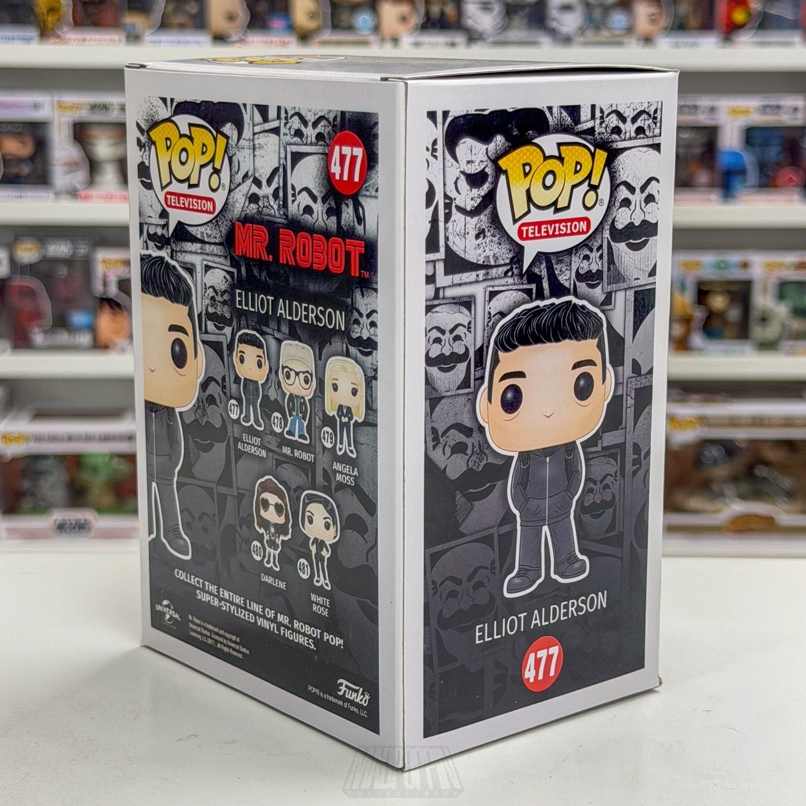 Funko Pop TV Mr Robot Elliot Alderson Cybersecurity Hacker Drama Vinyl Figure