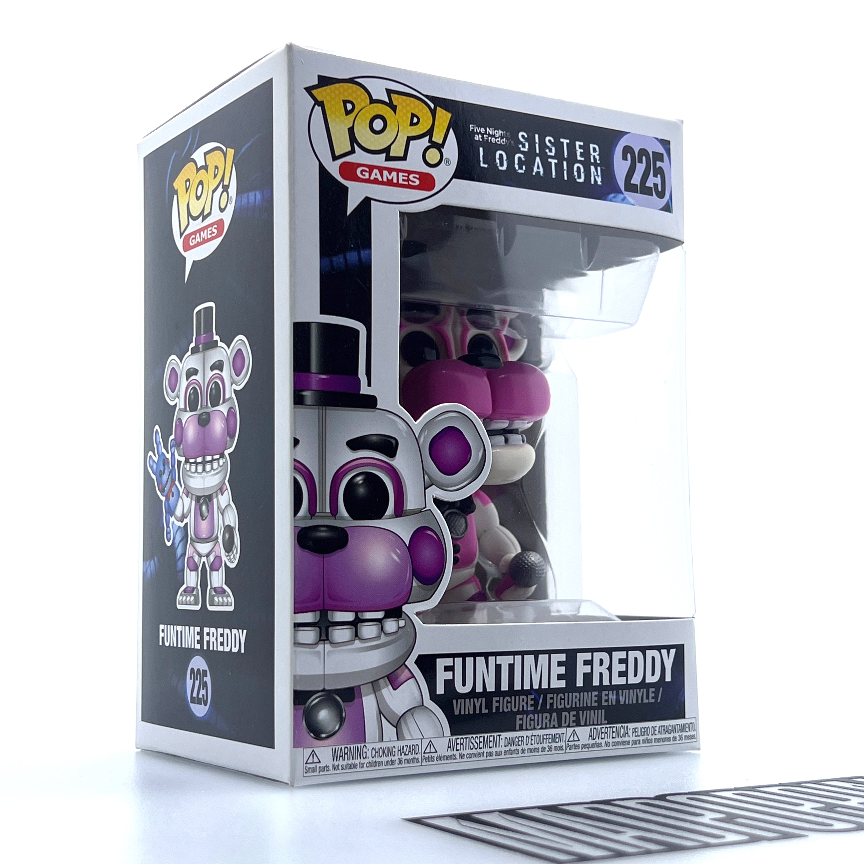 Funko Pop Games Five Nights at Freddy's Sister Location Funtime Freddy Vaulted 225