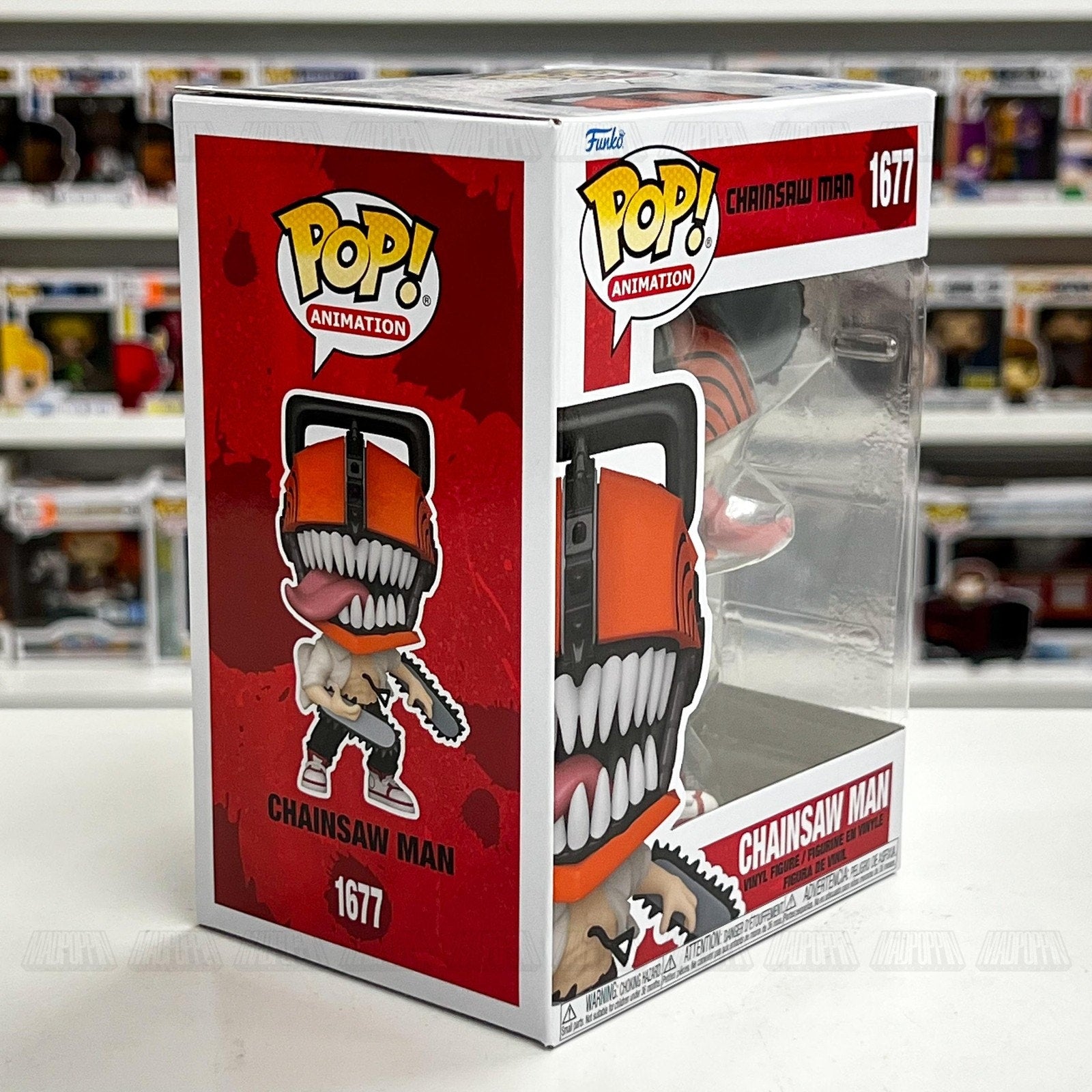 Funko Pop Anime Chainsaw Man 1677 Denji Japanese Horror Manga Toy Vinyl Figure