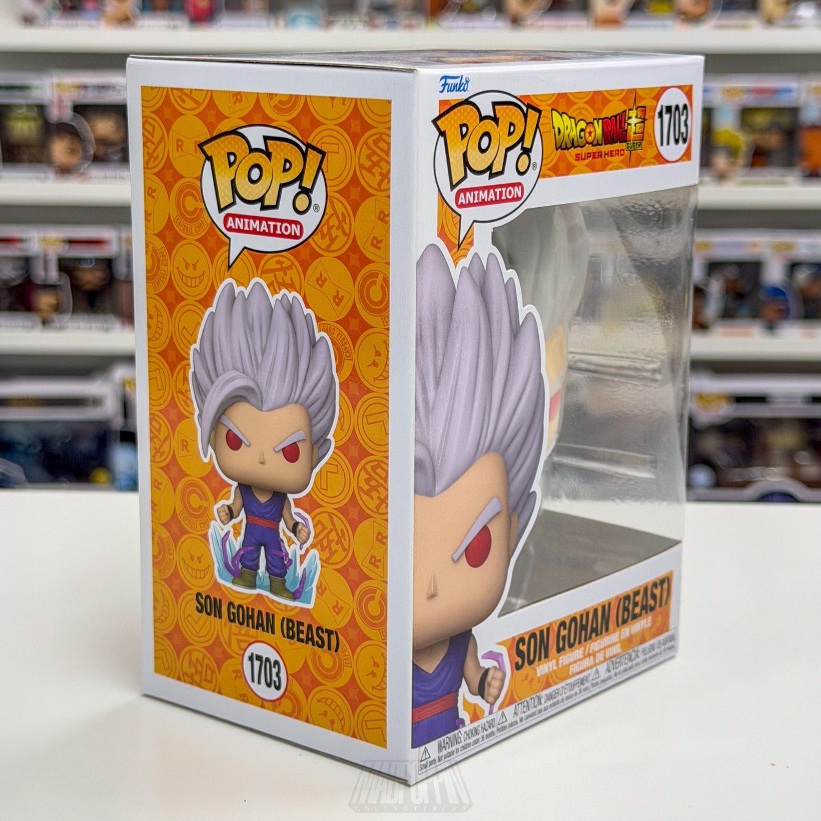 Funko Pop Animation Dragon Ball Super Son Gohan Beast 1703 Manga Vinyl Figure