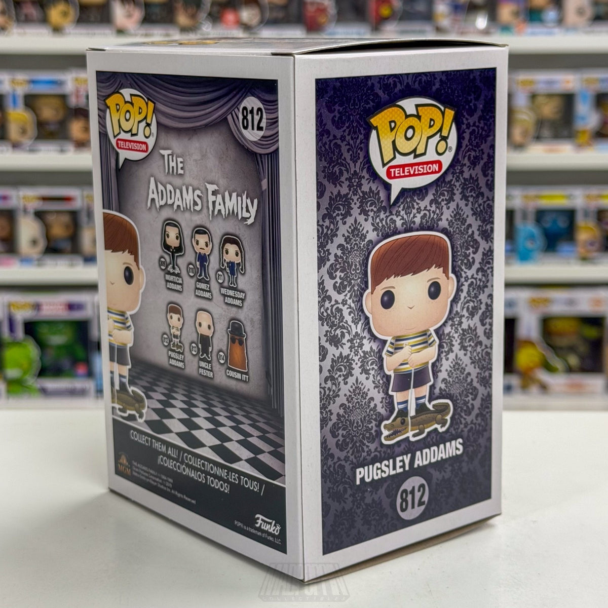Funko Pop TV Addams Family Pugsley Addams 812 Comedy Horror Toy Vinyl Figure