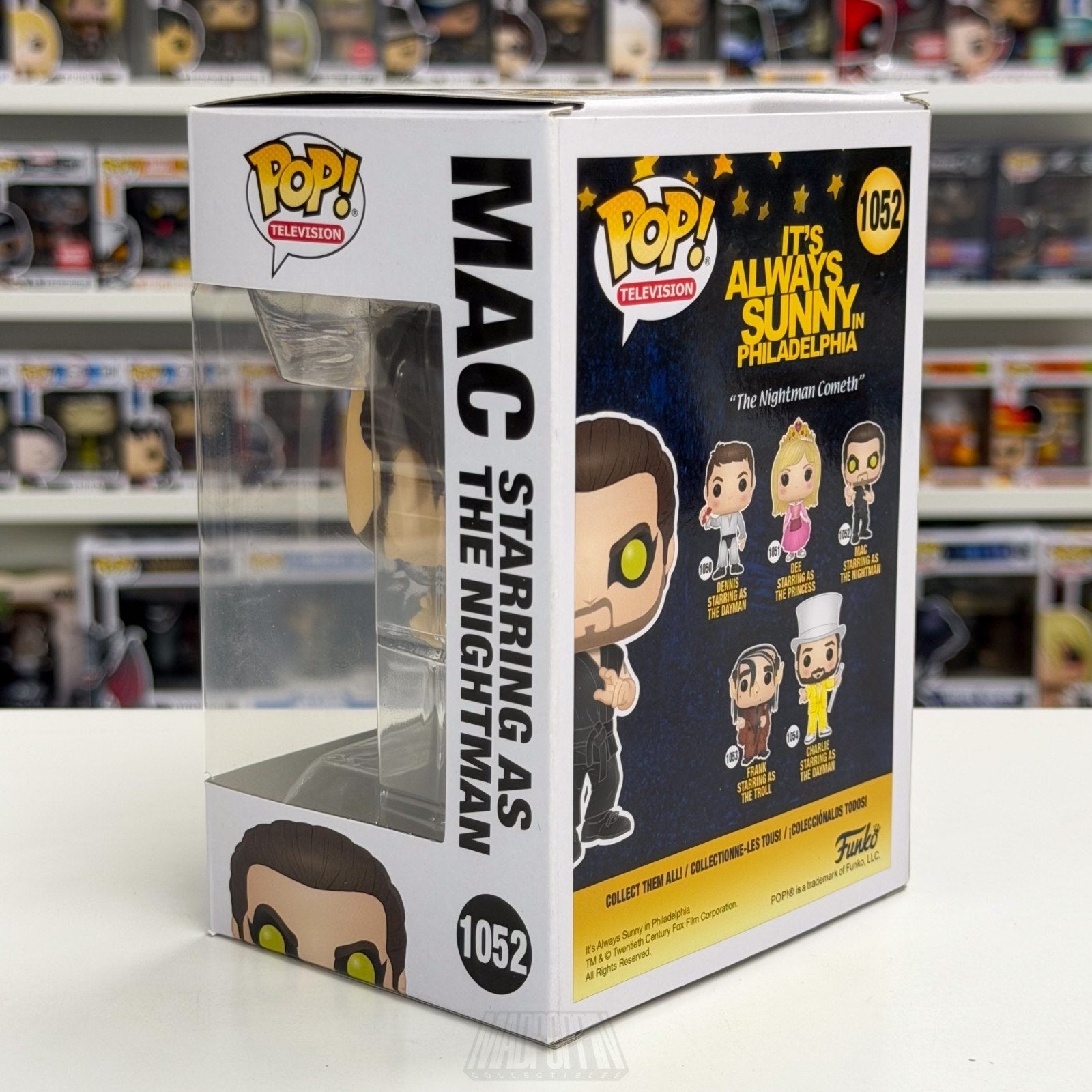 Funko Pop TV It's Always Sunny Philadelphia Mac as Nightman 1052 Vinyl Figure