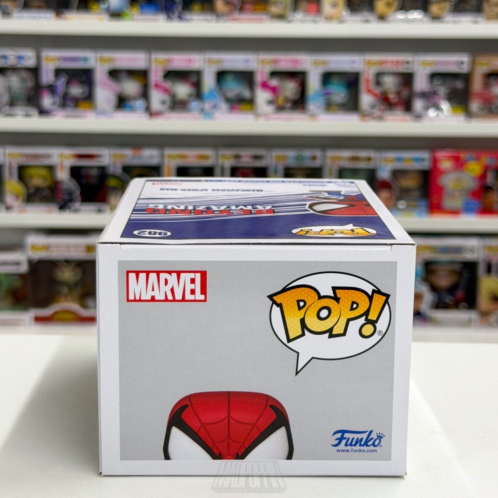 Funko Pop Marvel Mangaverse Spider-Man Amazon 982 Beyond Amazing Vinyl Figure